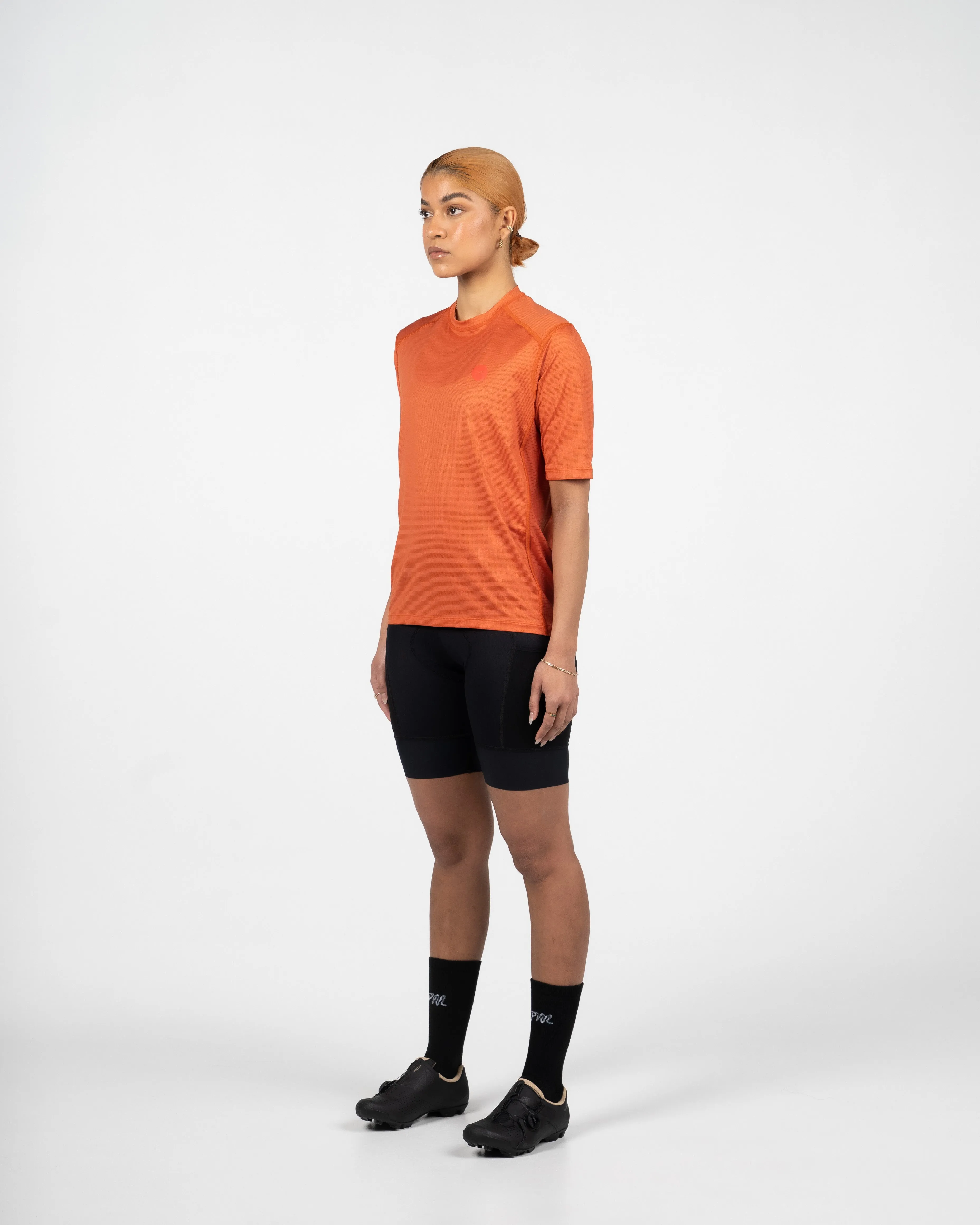 Pro Nomadic Short Sleeve Tech Tee - Burnt Orange