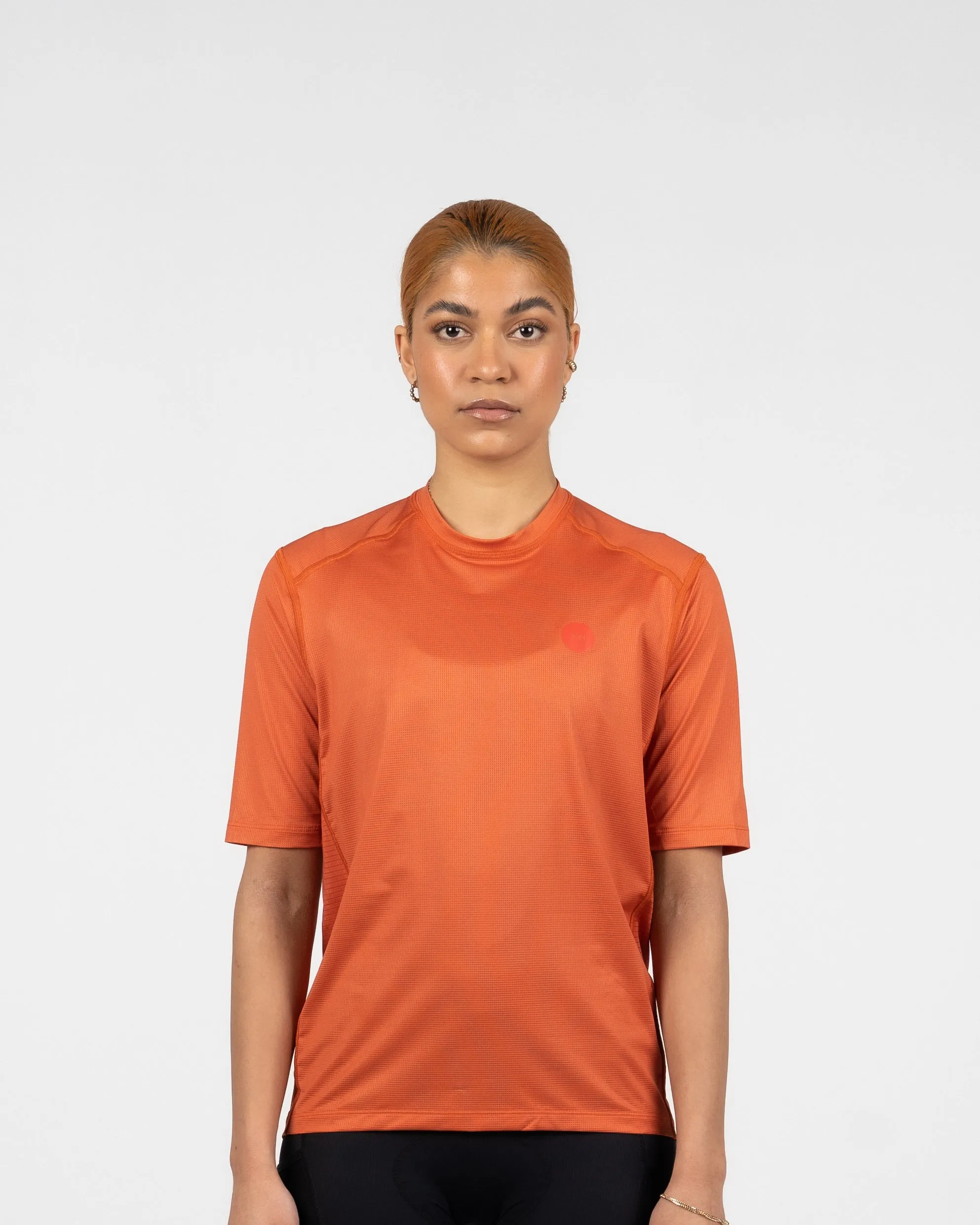 Pro Nomadic Short Sleeve Tech Tee - Burnt Orange