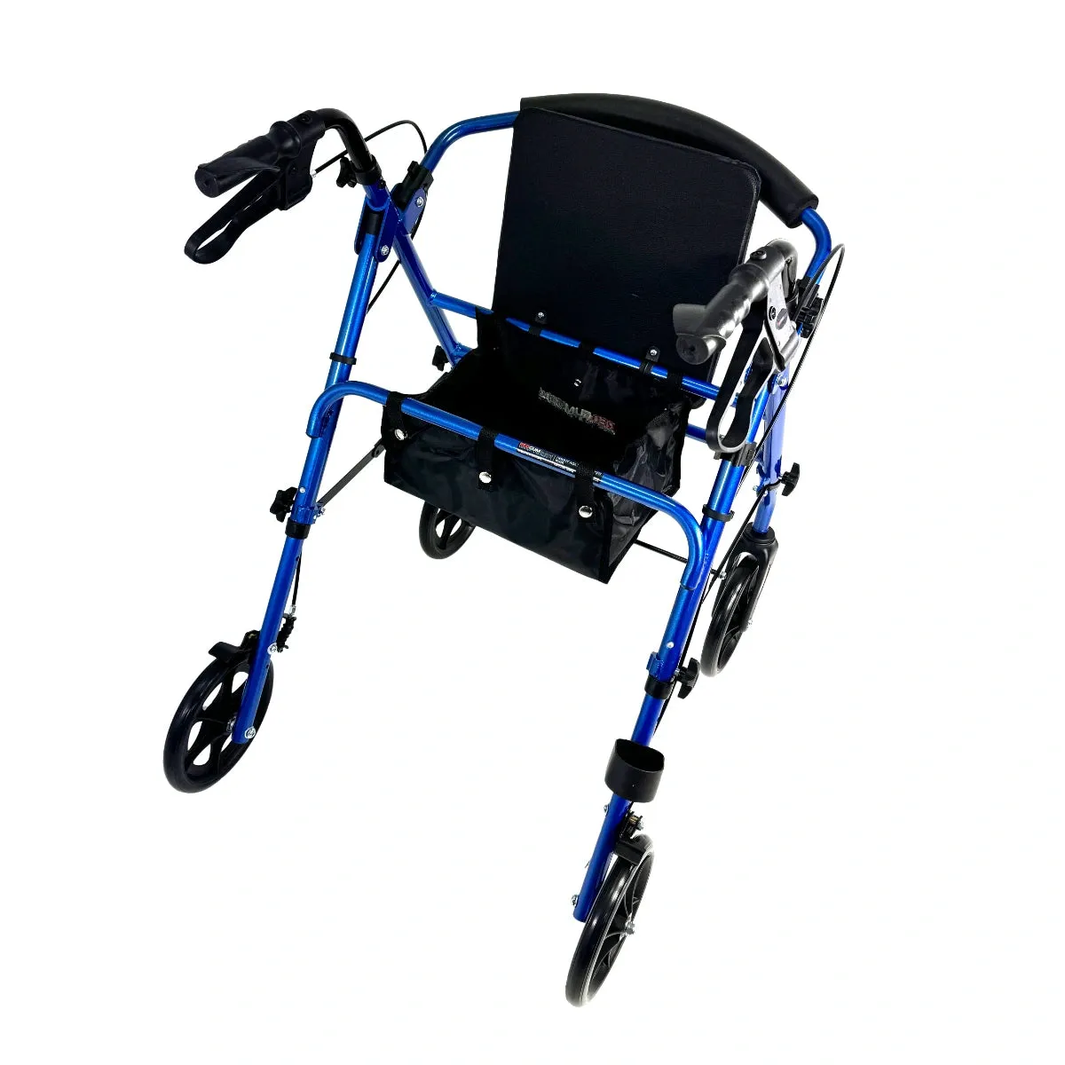 Redgum Adjustable Height Lightweight Seat Walker - 8" Wheels