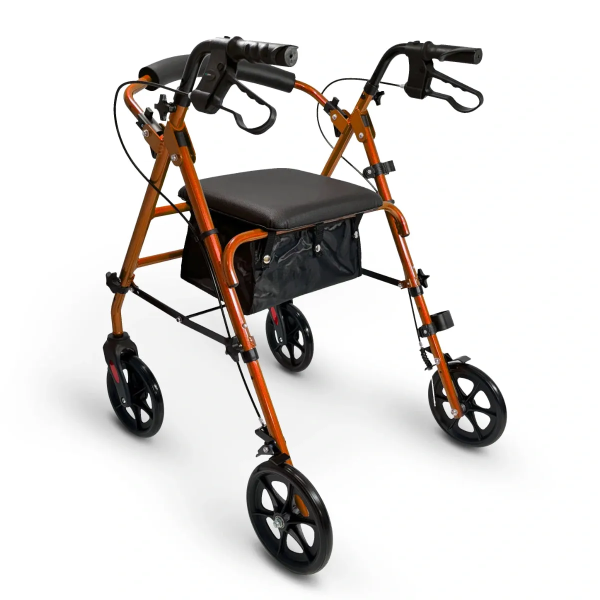 Redgum Adjustable Height Lightweight Seat Walker - 8" Wheels