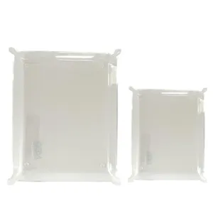 Set of 2 Acrylic Valet Trays | Clear