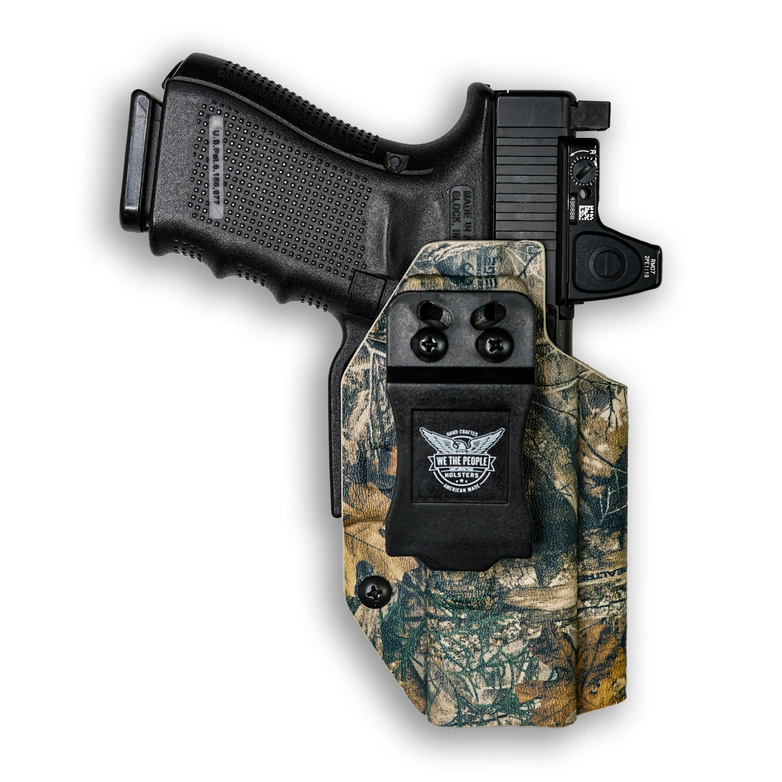 Smith & Wesson M&P 9C/40C / M2.0 3.5"/3.6" Compact Manual Safety Red Dot Optic Cut IWB Holster