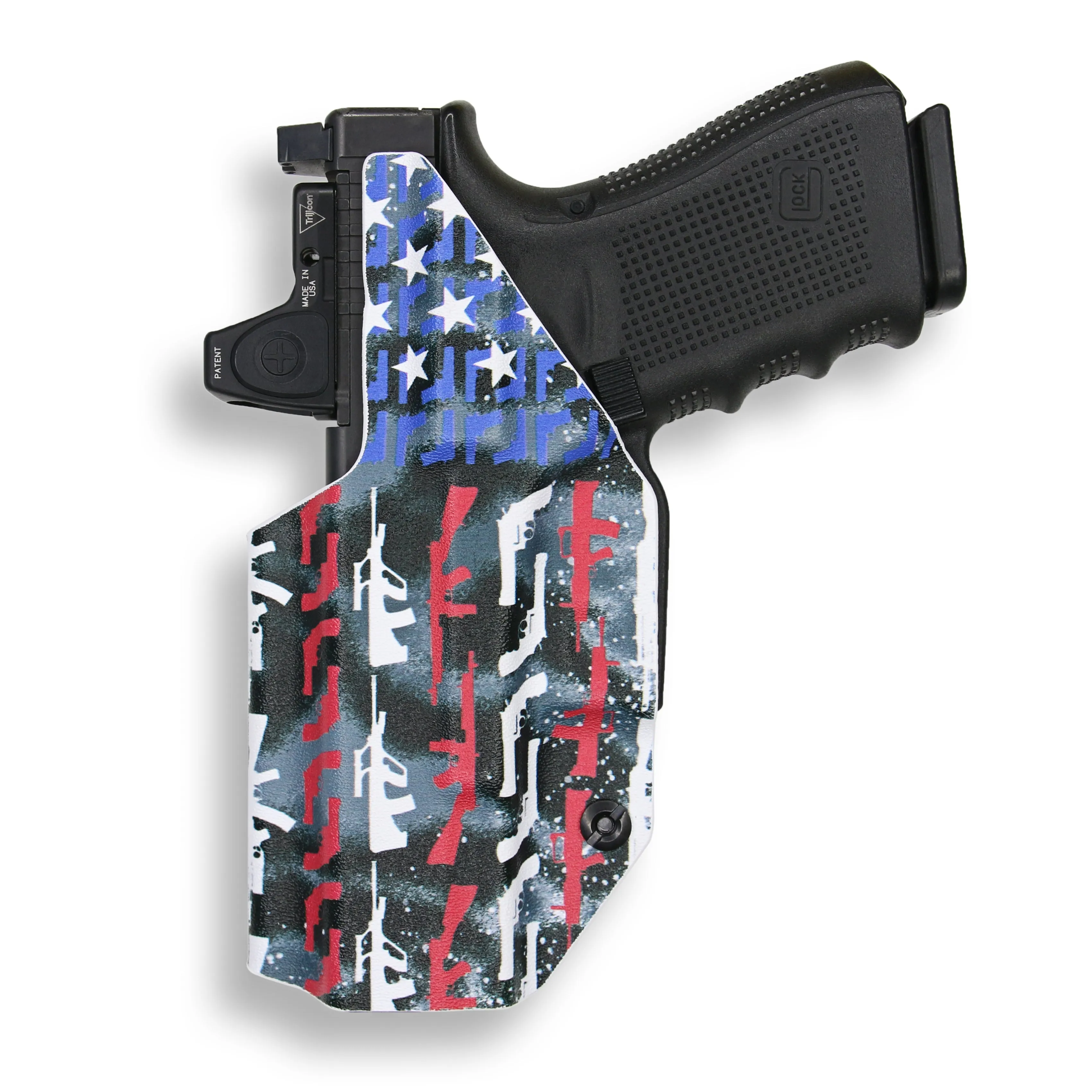 Smith & Wesson M&P 9C/40C / M2.0 3.5"/3.6" Compact Manual Safety Red Dot Optic Cut IWB Holster