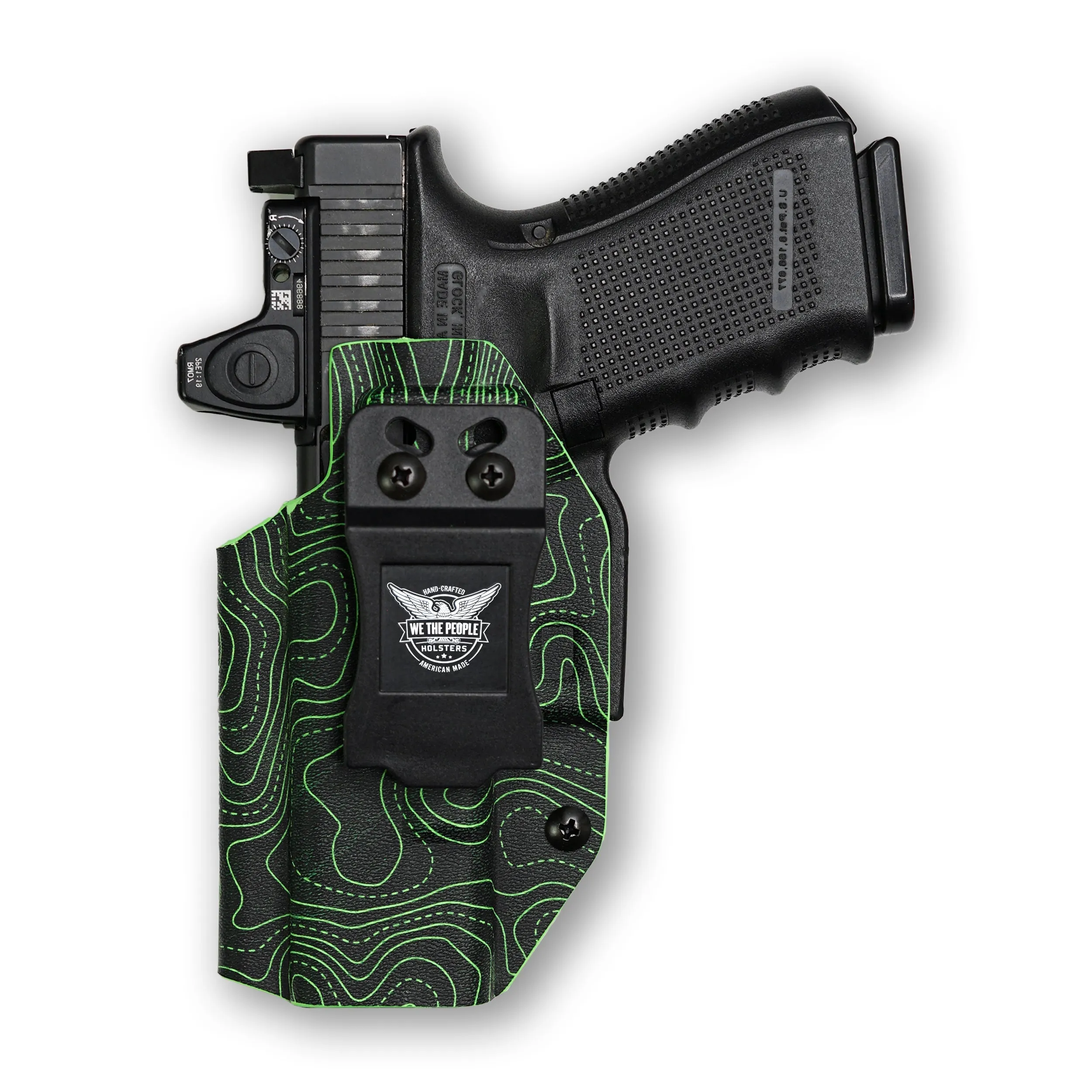 Smith & Wesson M&P 9C/40C / M2.0 3.5"/3.6" Compact Manual Safety Red Dot Optic Cut IWB Holster