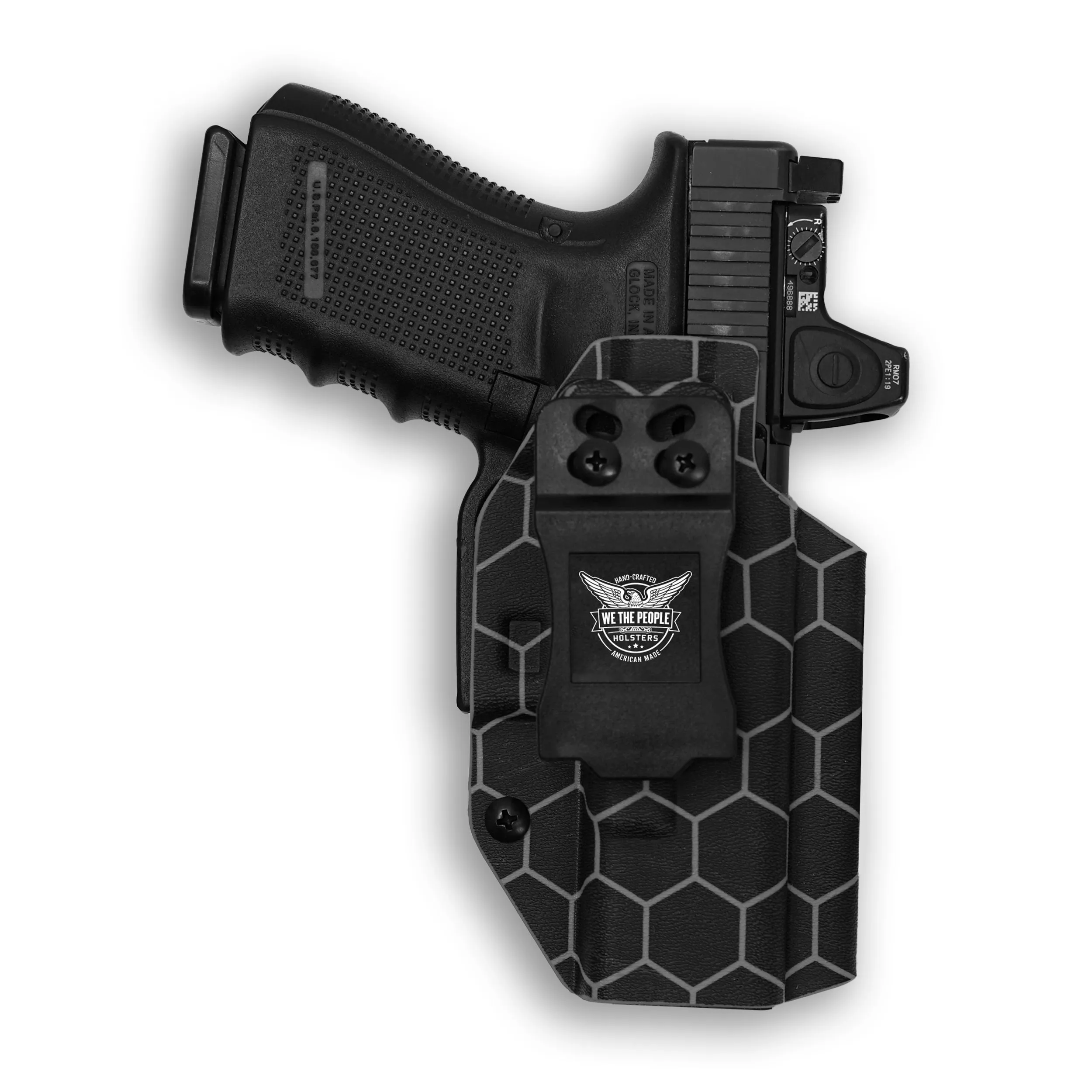 Smith & Wesson M&P 9C/40C / M2.0 3.5"/3.6" Compact Manual Safety Red Dot Optic Cut IWB Holster