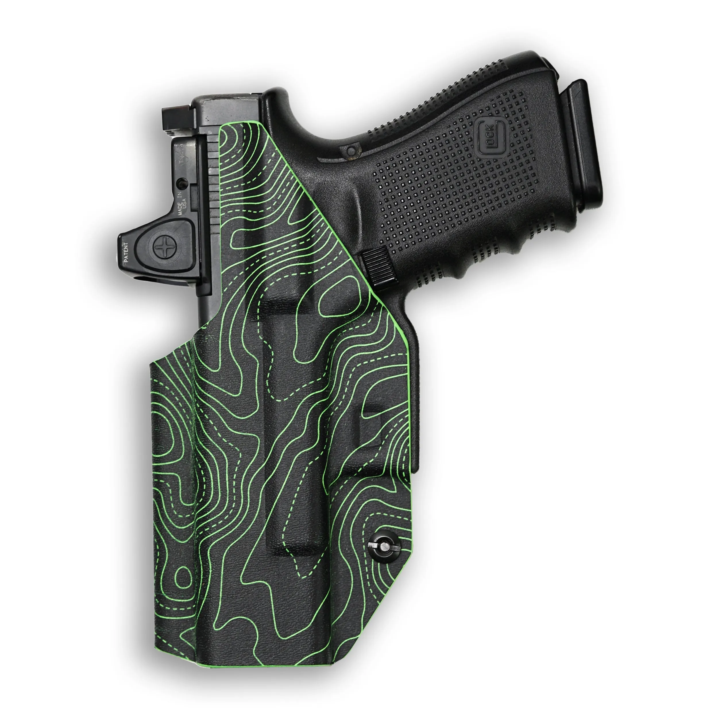 Smith & Wesson M&P 9C/40C / M2.0 3.5"/3.6" Compact Manual Safety Red Dot Optic Cut IWB Holster