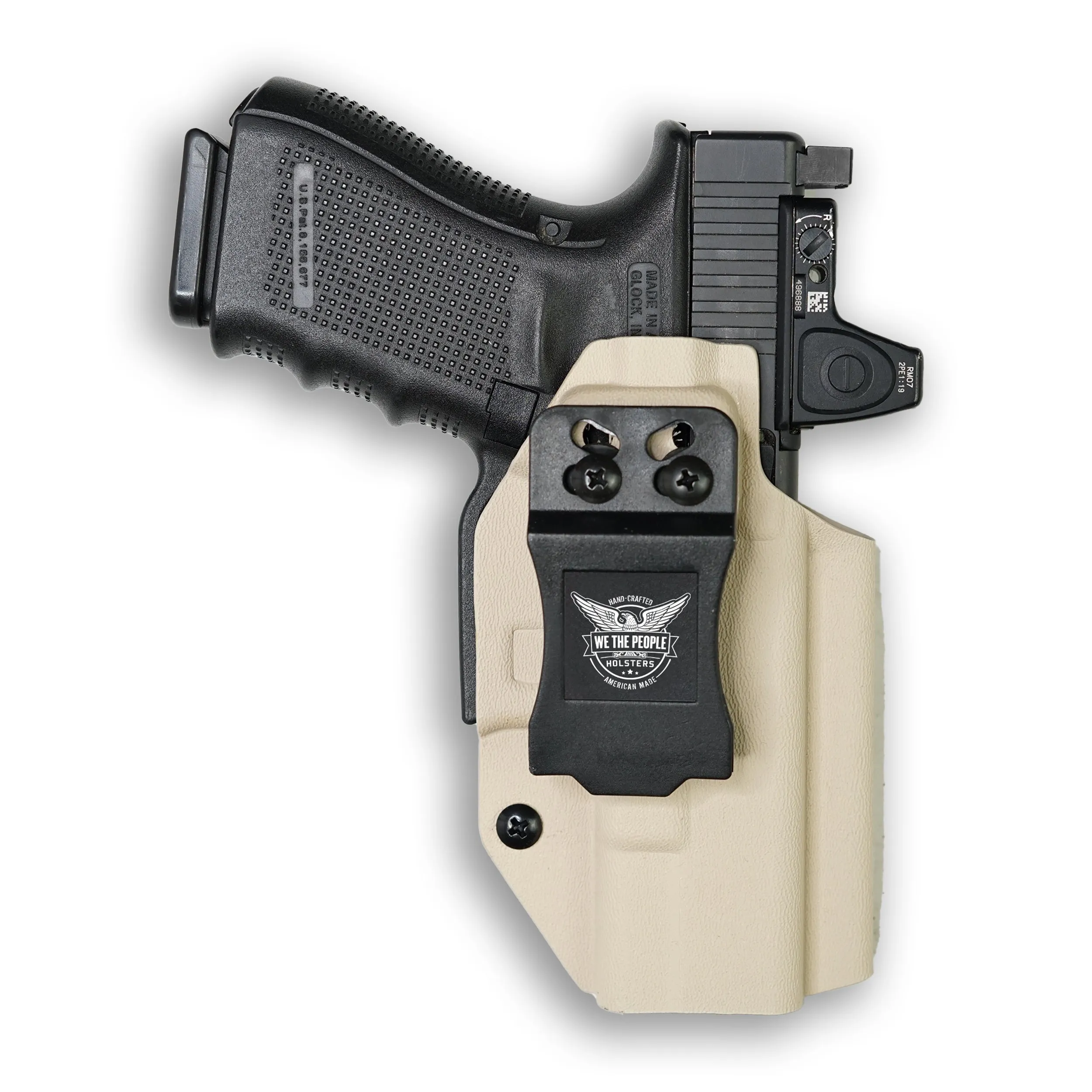 Smith & Wesson M&P 9C/40C / M2.0 3.5"/3.6" Compact Manual Safety Red Dot Optic Cut IWB Holster