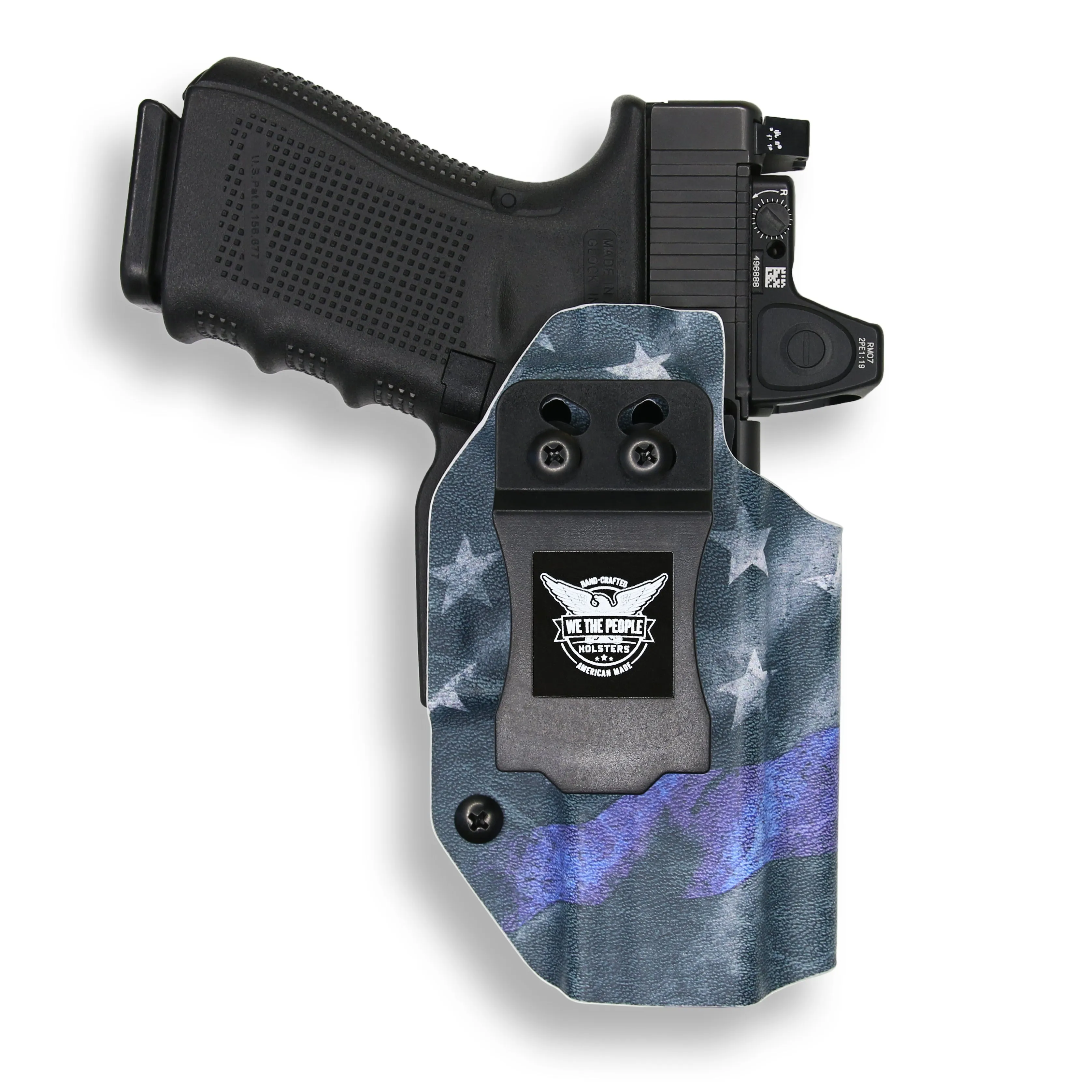 Smith & Wesson M&P 9C/40C / M2.0 3.5"/3.6" Compact Manual Safety Red Dot Optic Cut IWB Holster