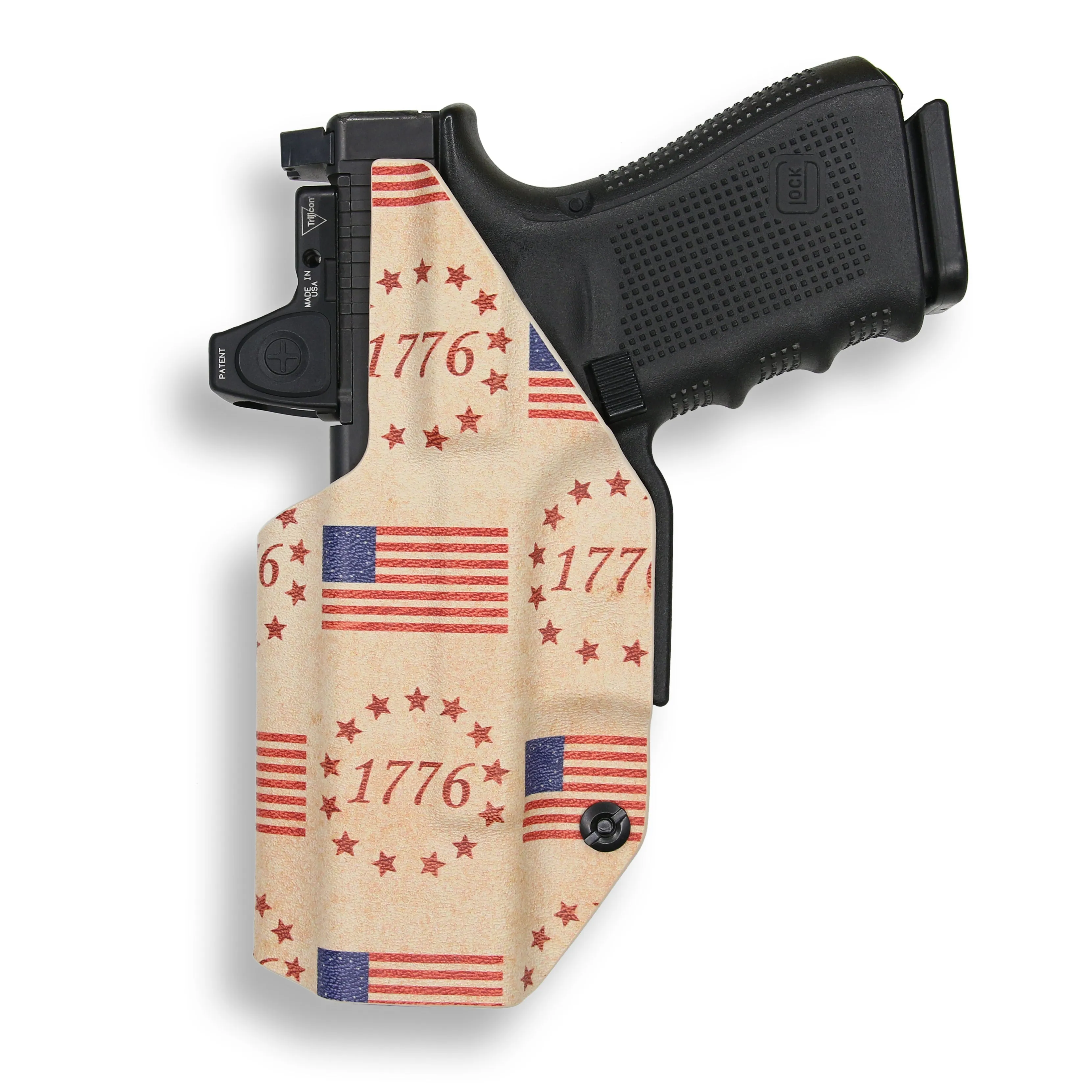 Smith & Wesson M&P 9C/40C / M2.0 3.5"/3.6" Compact Manual Safety Red Dot Optic Cut IWB Holster