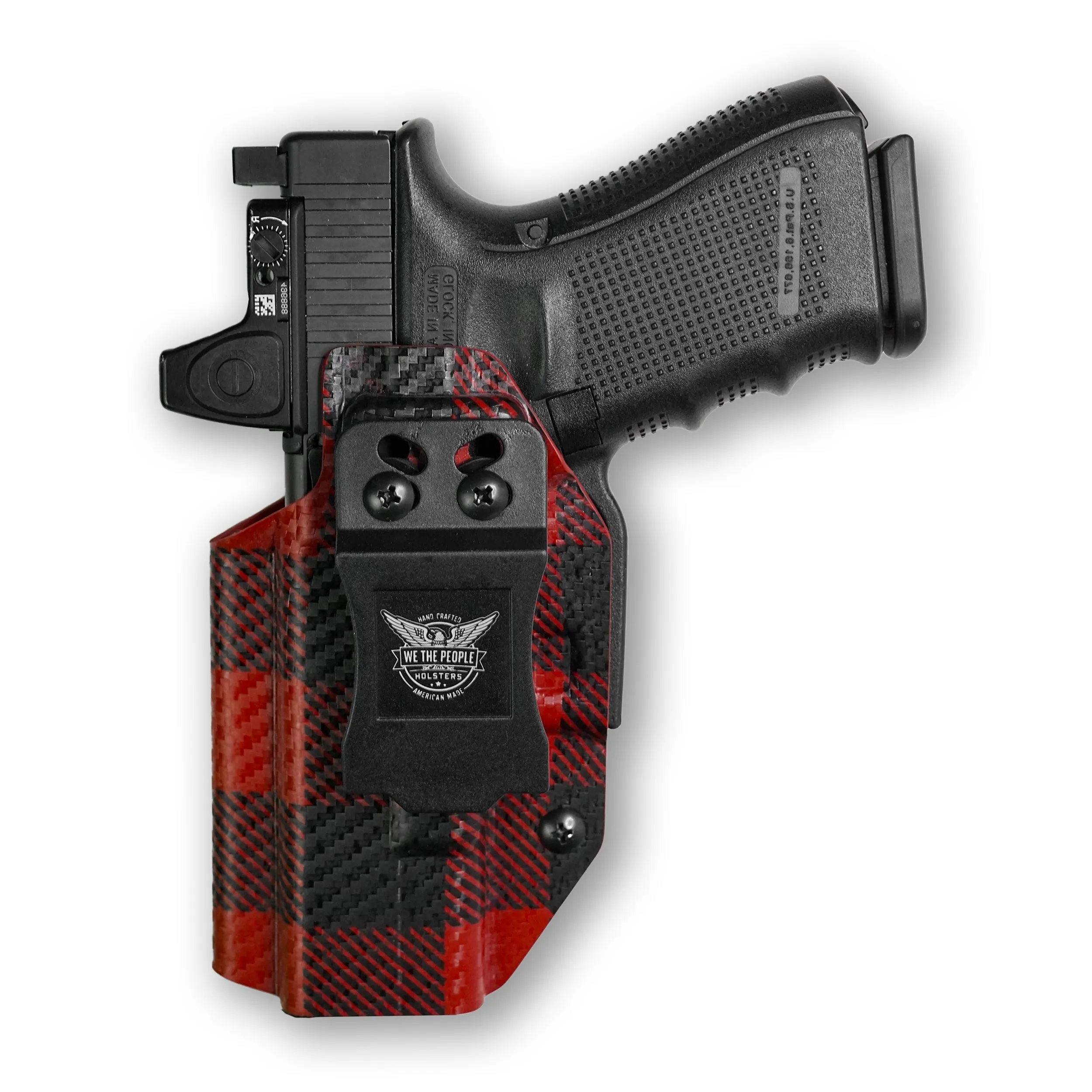 Smith & Wesson M&P 9C/40C / M2.0 3.5"/3.6" Compact Manual Safety Red Dot Optic Cut IWB Holster