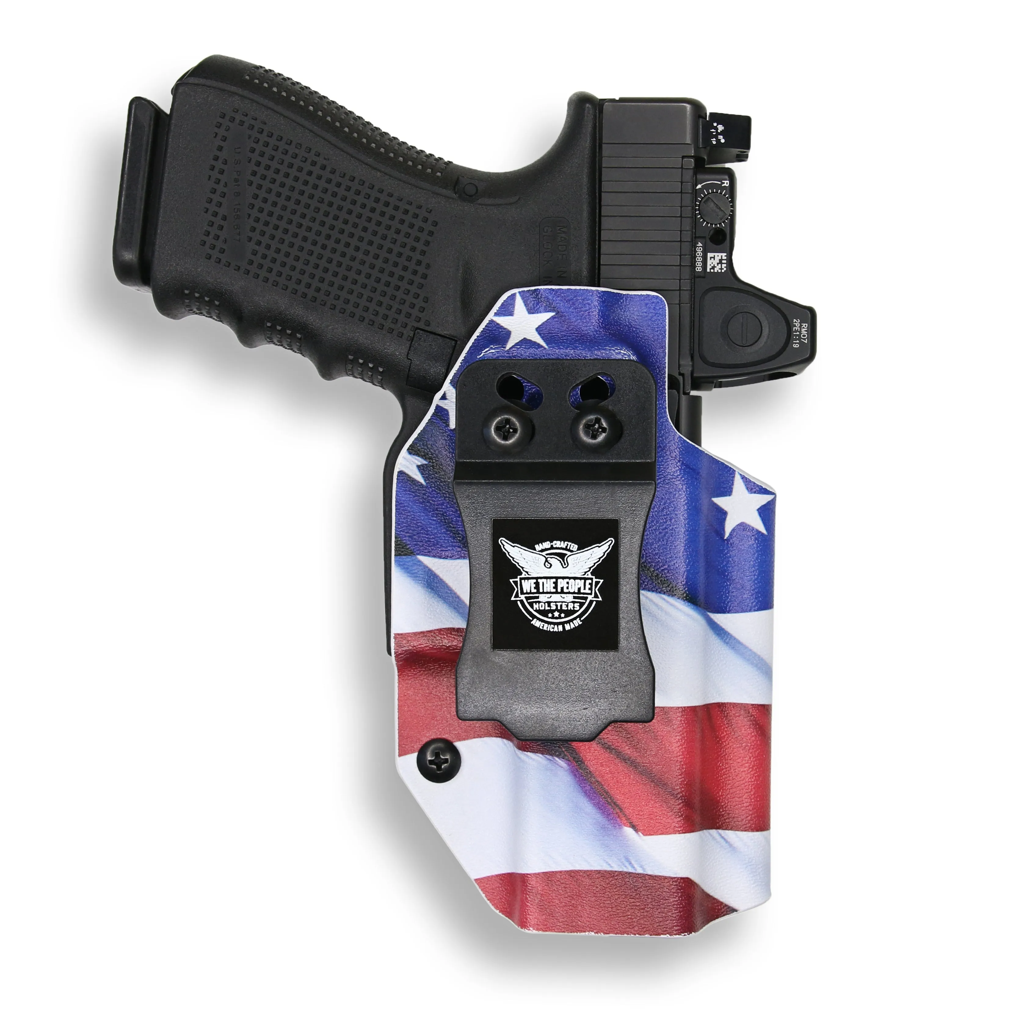 Smith & Wesson M&P 9C/40C / M2.0 3.5"/3.6" Compact Manual Safety Red Dot Optic Cut IWB Holster