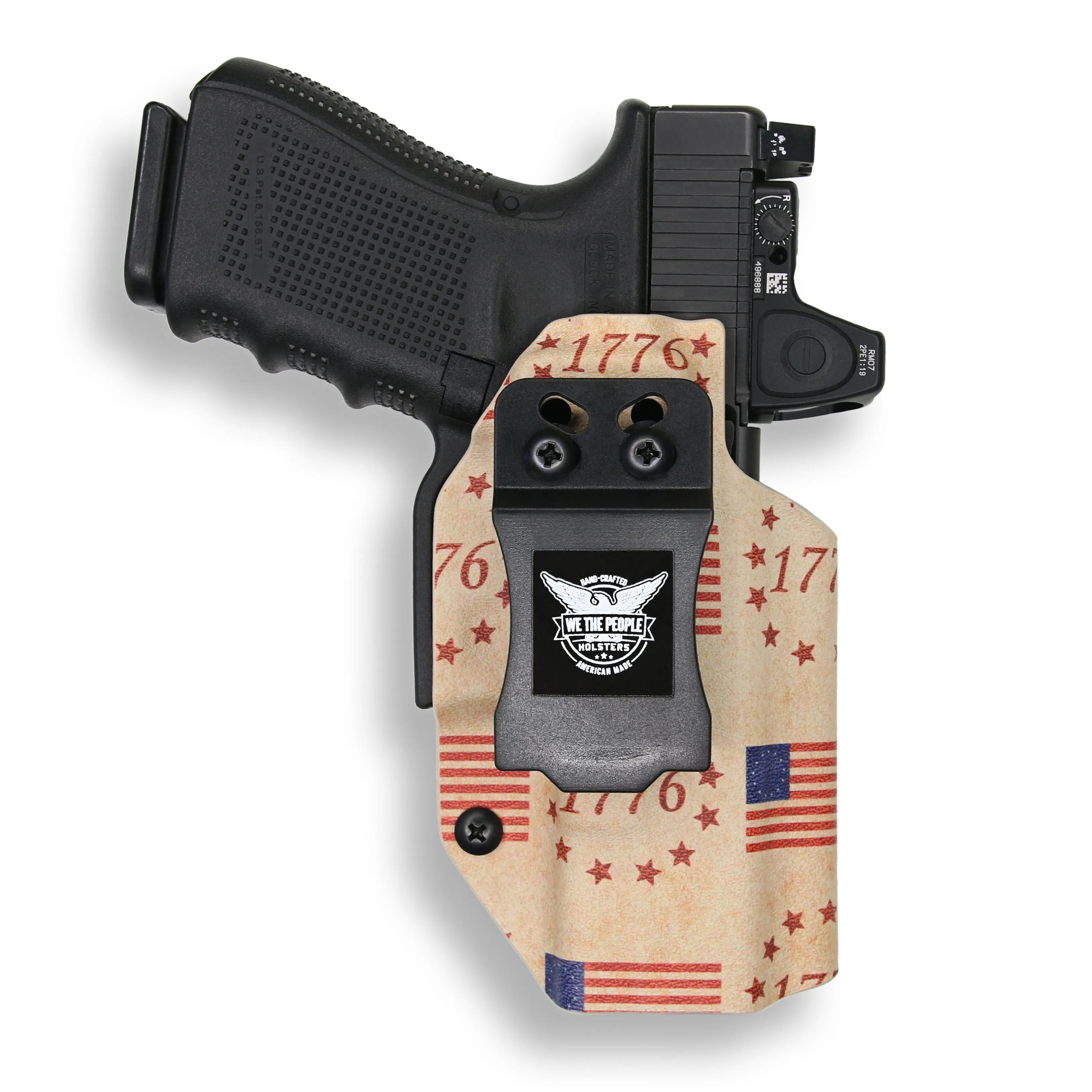 Smith & Wesson M&P 9C/40C / M2.0 3.5"/3.6" Compact Manual Safety Red Dot Optic Cut IWB Holster