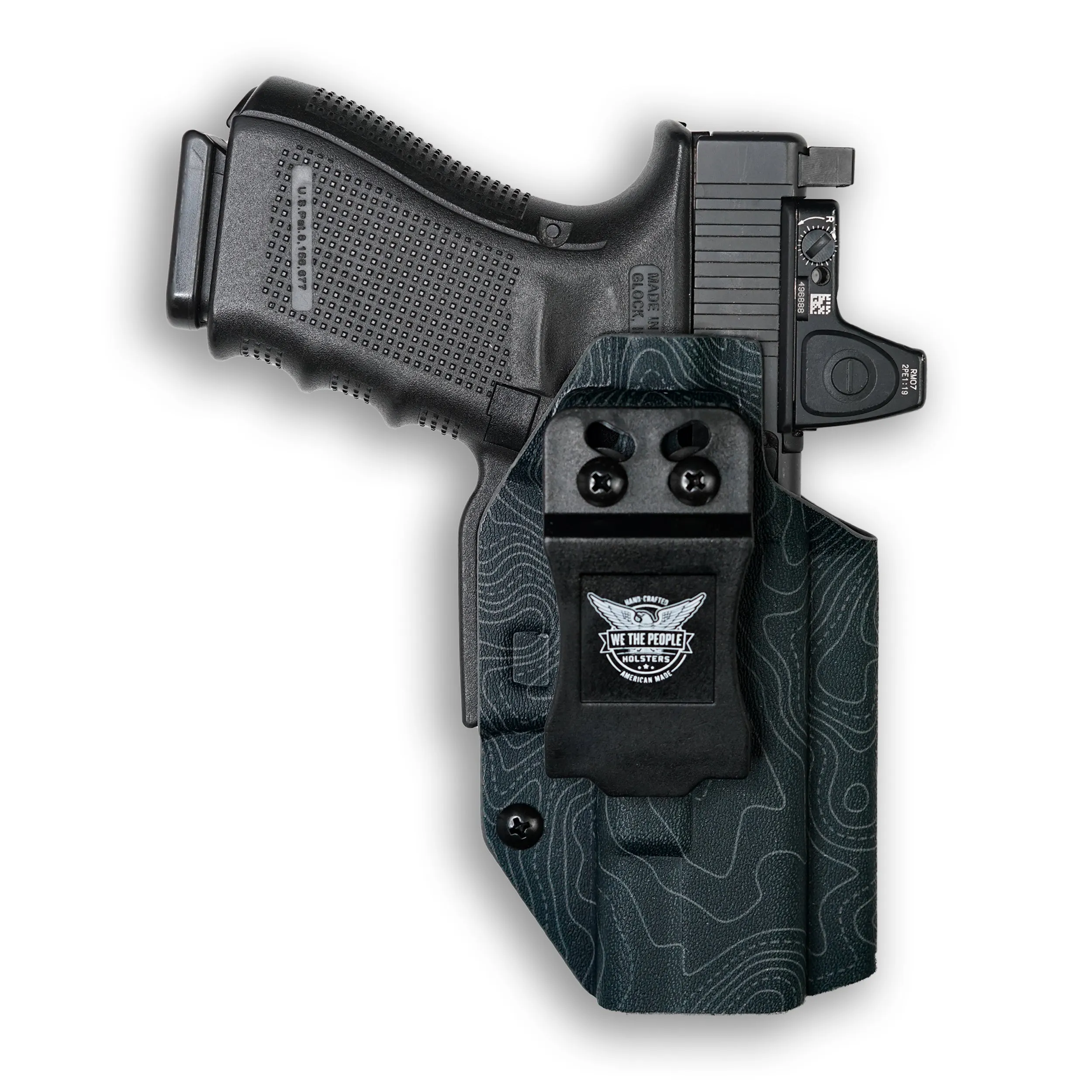 Smith & Wesson M&P 9C/40C / M2.0 3.5"/3.6" Compact Manual Safety Red Dot Optic Cut IWB Holster