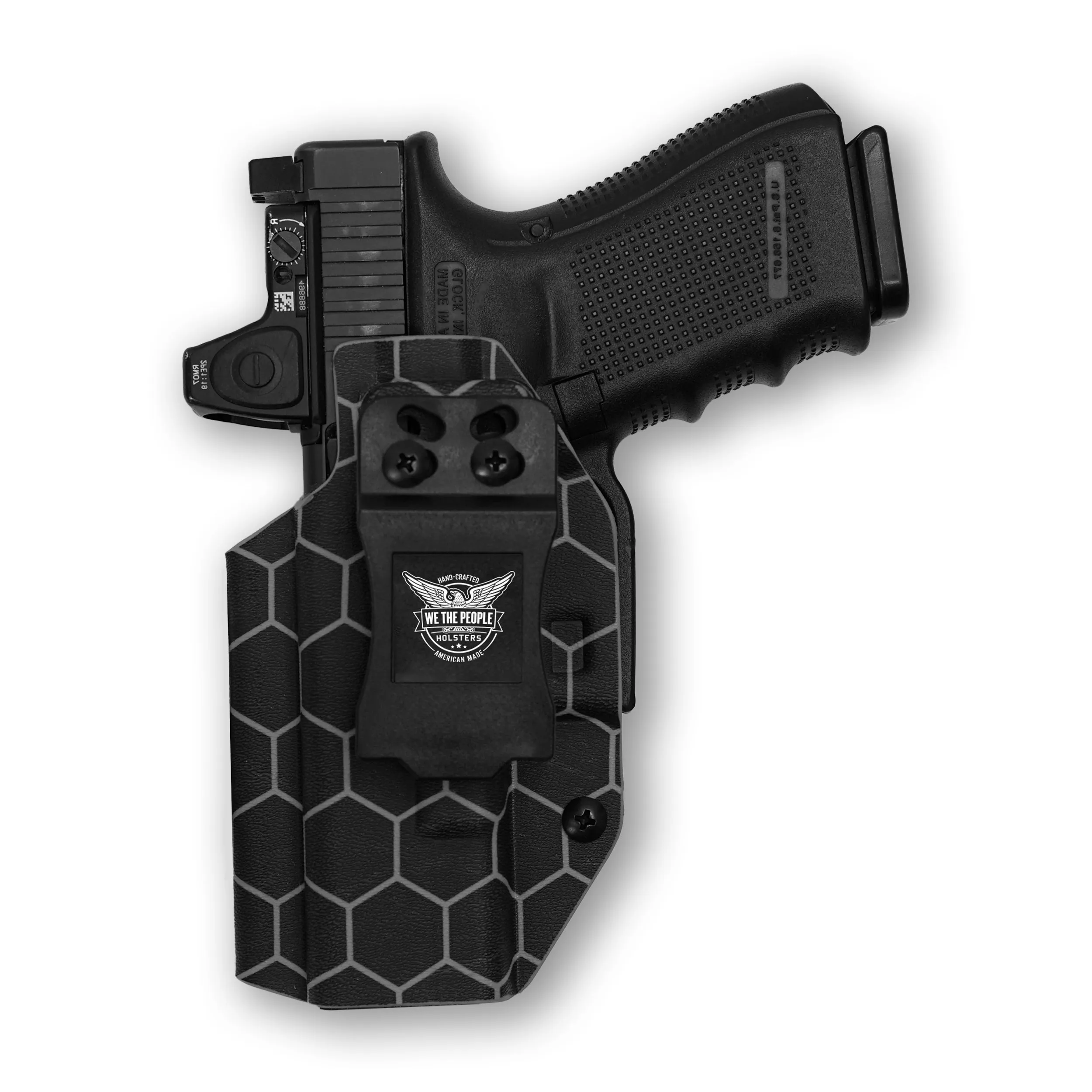 Smith & Wesson M&P 9C/40C / M2.0 3.5"/3.6" Compact Manual Safety Red Dot Optic Cut IWB Holster