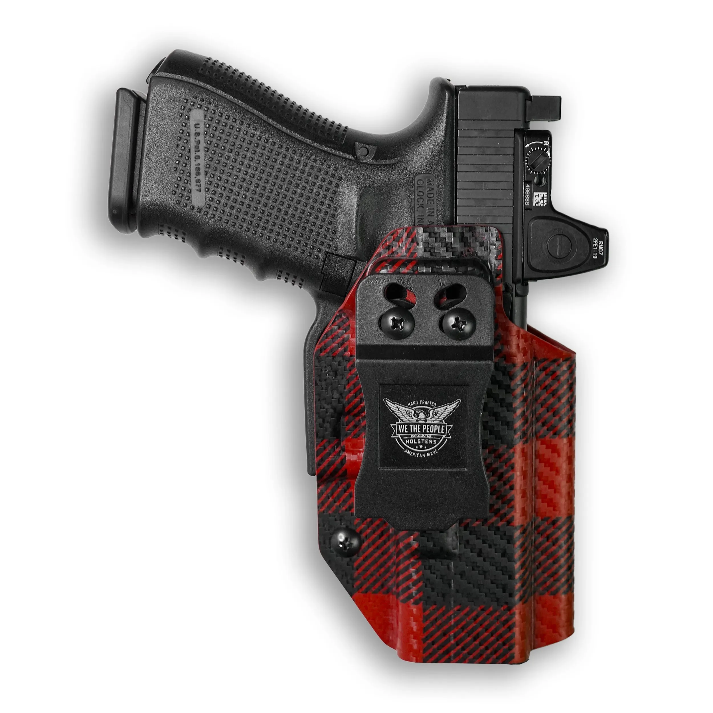 Smith & Wesson M&P 9C/40C / M2.0 3.5"/3.6" Compact Manual Safety Red Dot Optic Cut IWB Holster