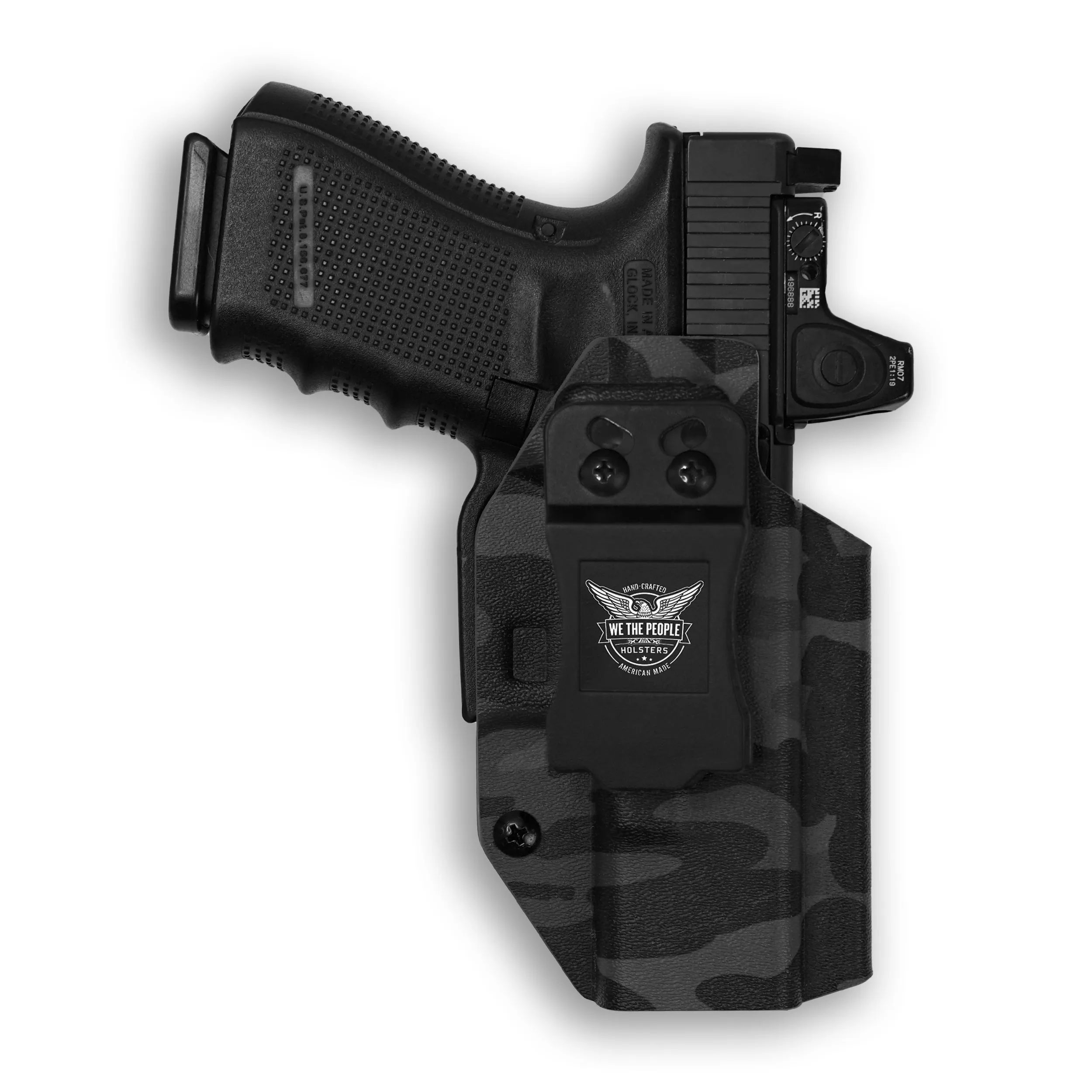 Smith & Wesson M&P 9C/40C / M2.0 3.5"/3.6" Compact Manual Safety Red Dot Optic Cut IWB Holster