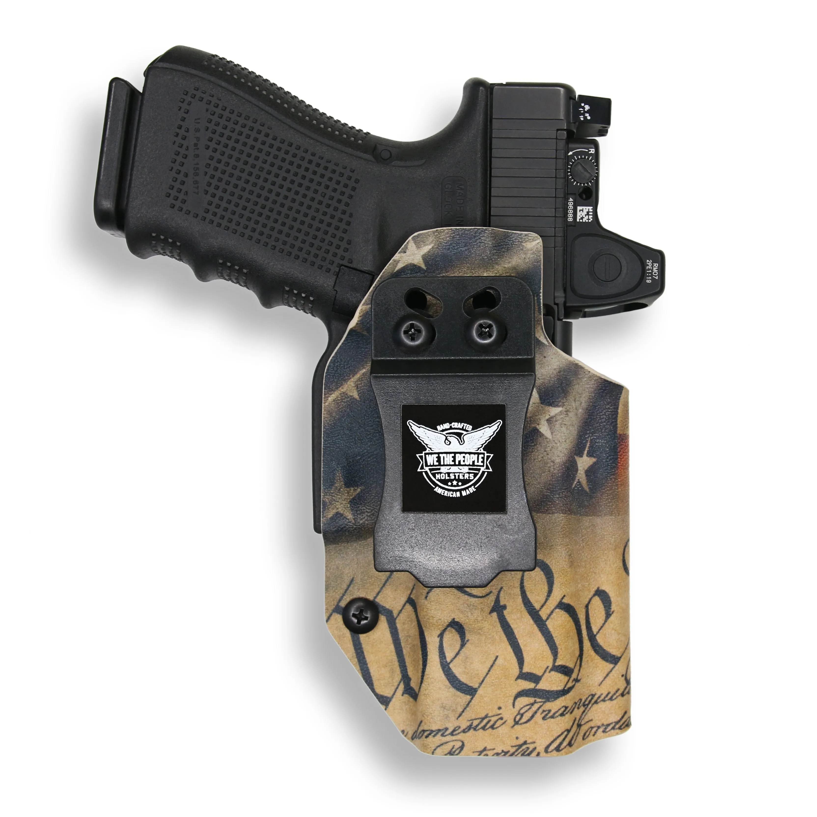 Smith & Wesson M&P 9C/40C / M2.0 3.5"/3.6" Compact Manual Safety Red Dot Optic Cut IWB Holster