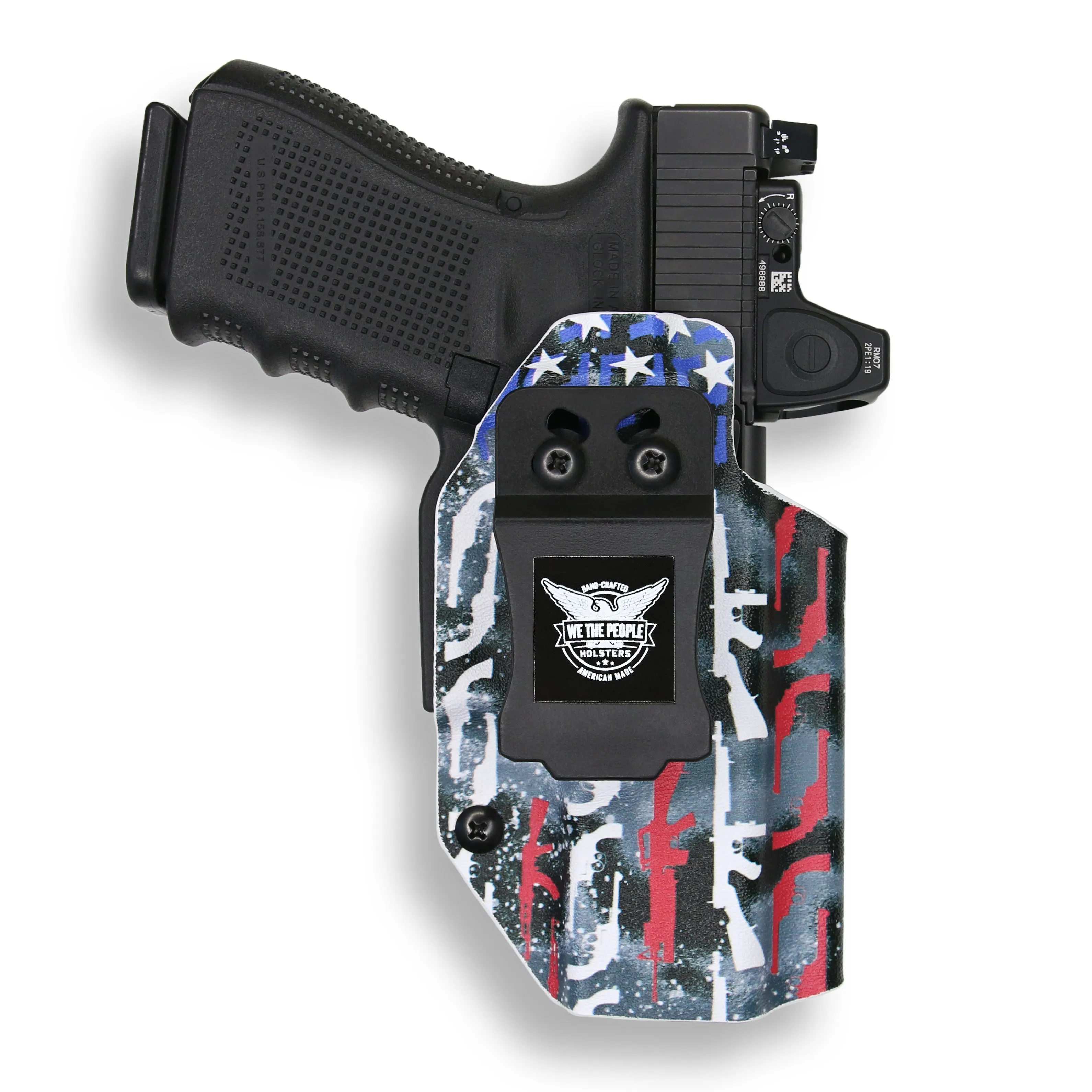 Smith & Wesson M&P 9C/40C / M2.0 3.5"/3.6" Compact Manual Safety Red Dot Optic Cut IWB Holster