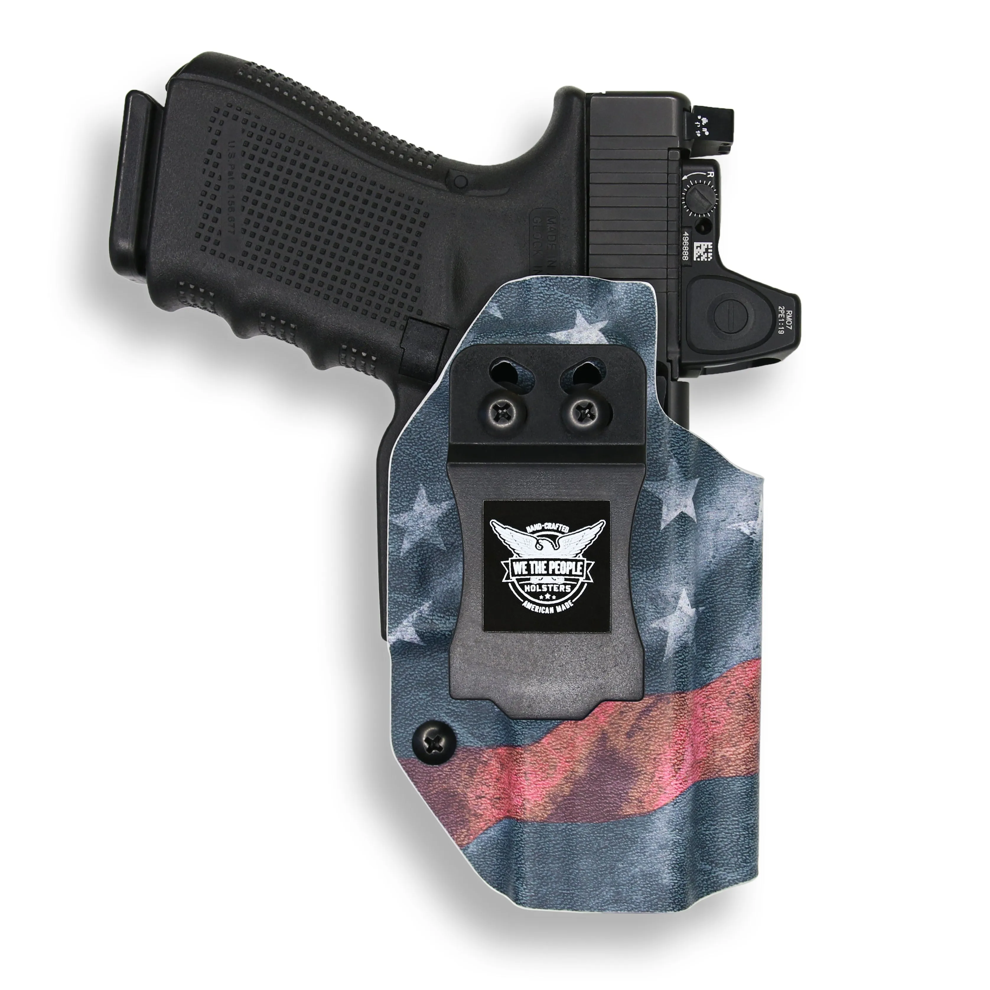 Smith & Wesson M&P 9C/40C / M2.0 3.5"/3.6" Compact Manual Safety Red Dot Optic Cut IWB Holster