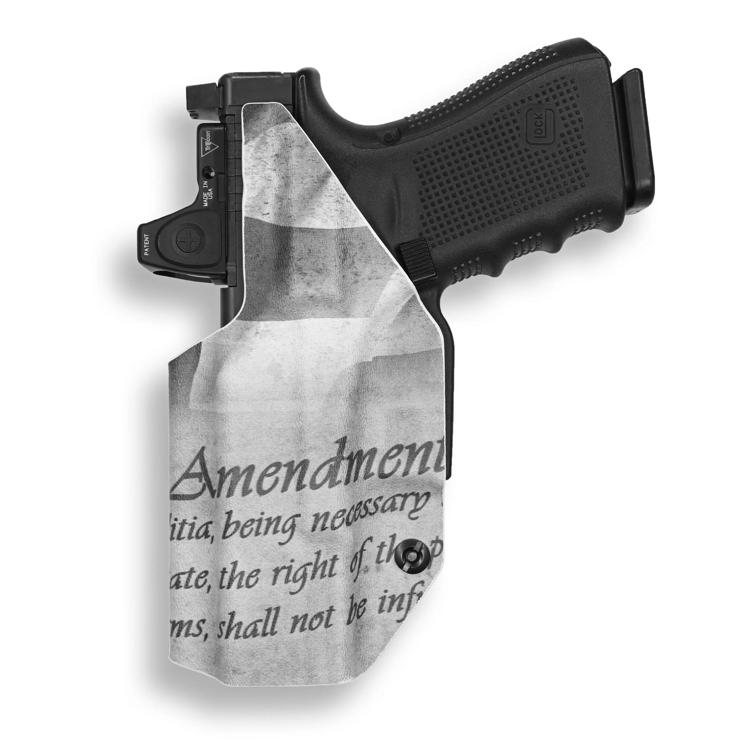 Smith & Wesson M&P 9C/40C / M2.0 3.5"/3.6" Compact Manual Safety Red Dot Optic Cut IWB Holster