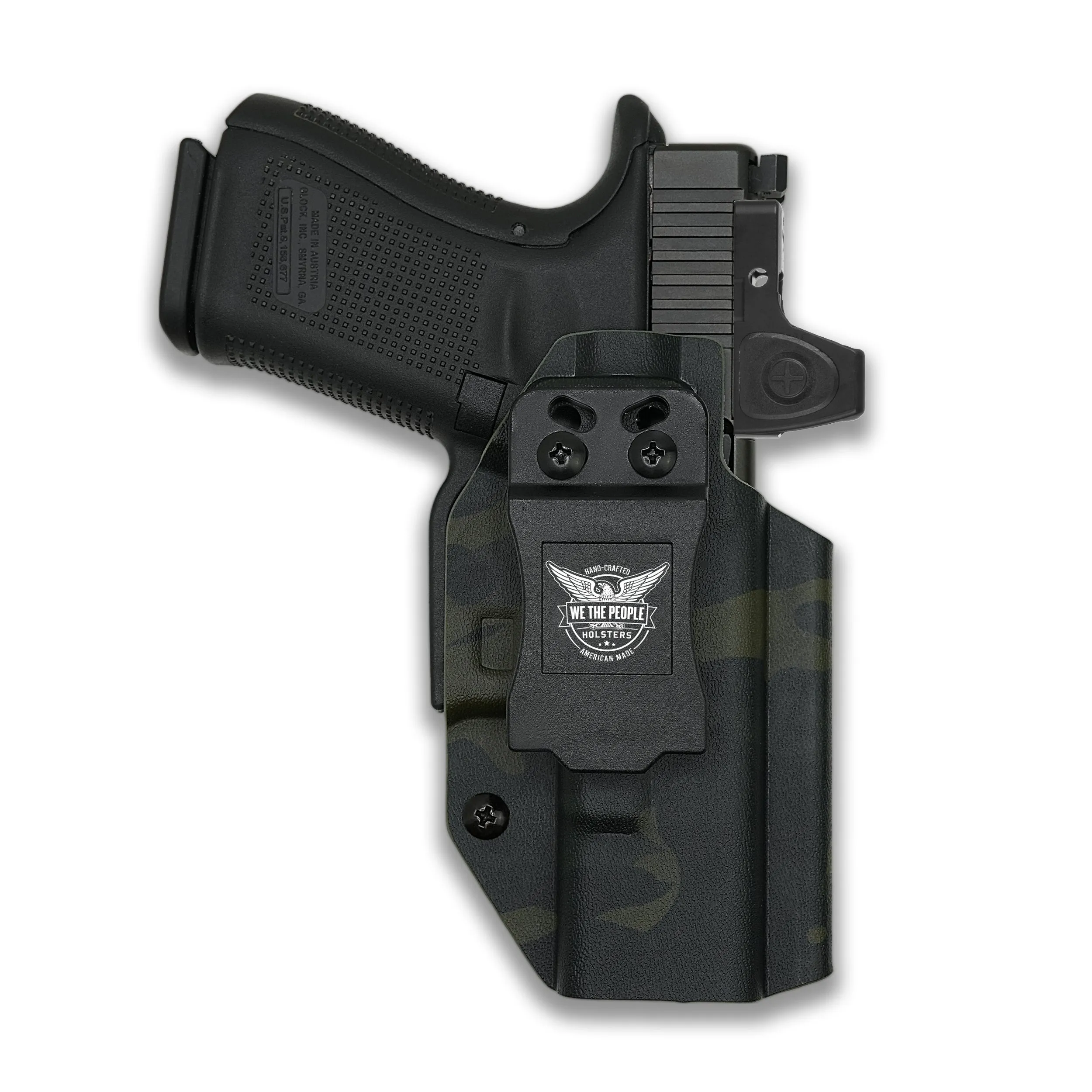 Smith & Wesson M&P 9C/40C / M2.0 3.5"/3.6" Compact Manual Safety Red Dot Optic Cut IWB Holster