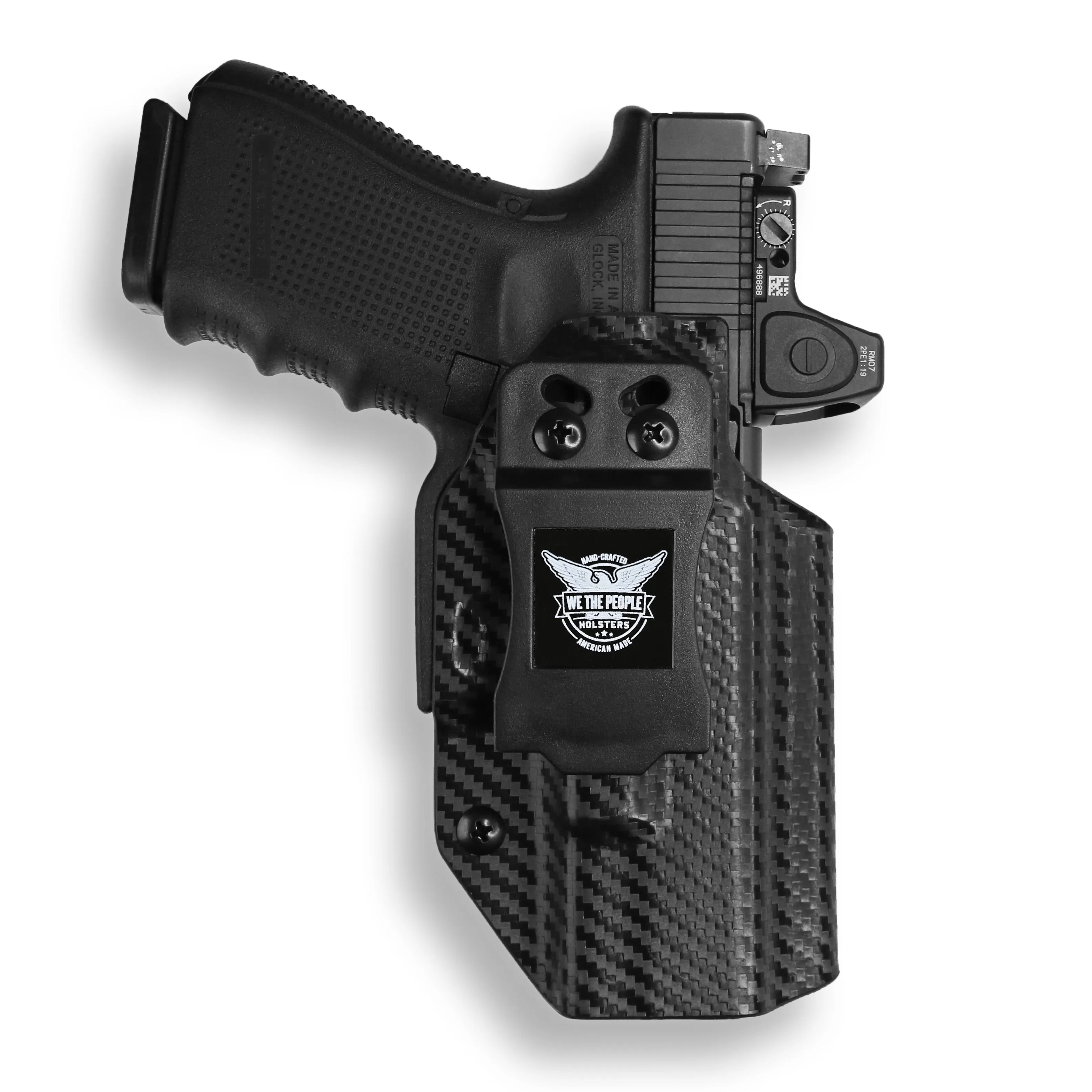 Smith & Wesson M&P 9C/40C / M2.0 3.5"/3.6" Compact Manual Safety Red Dot Optic Cut IWB Holster