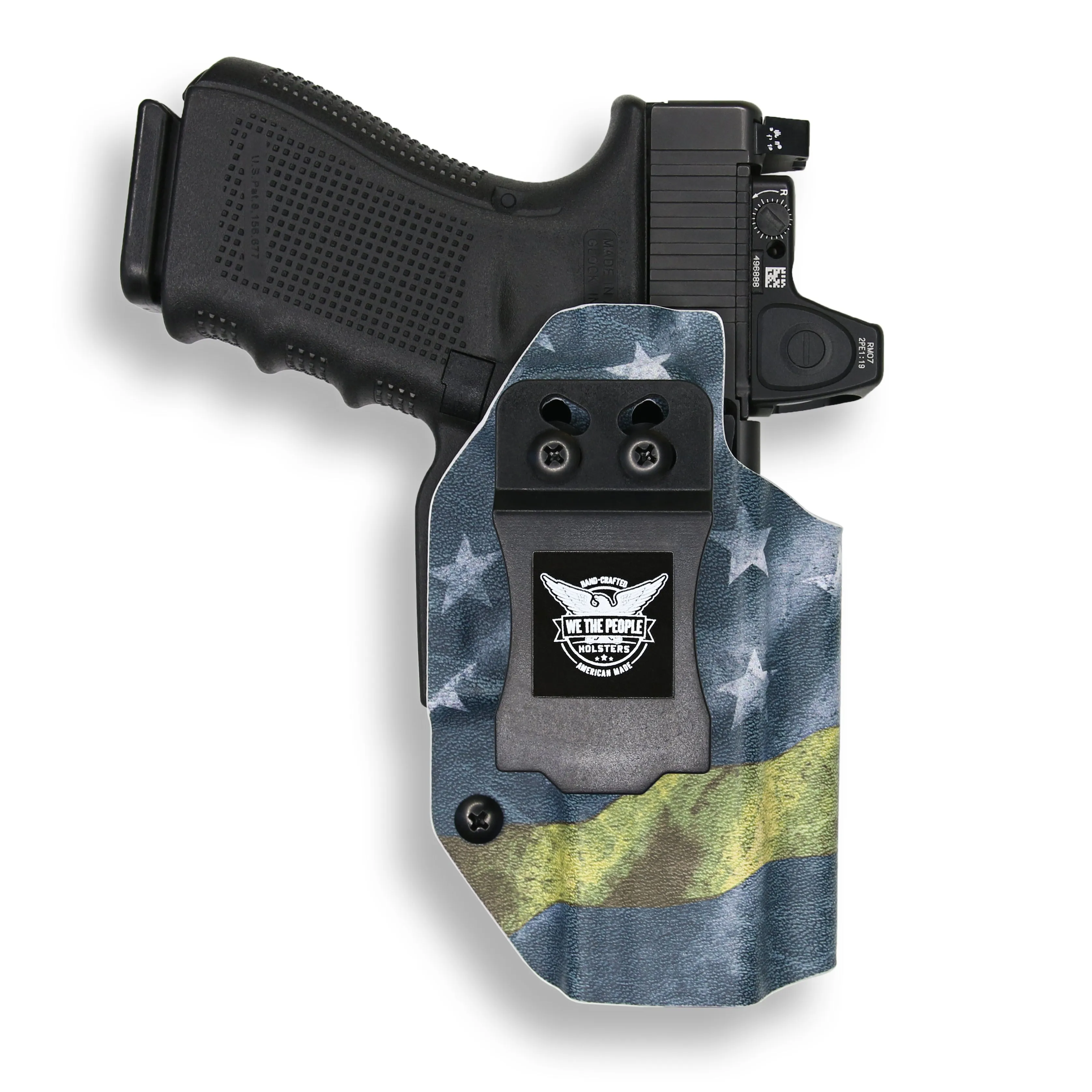 Smith & Wesson M&P 9C/40C / M2.0 3.5"/3.6" Compact Manual Safety Red Dot Optic Cut IWB Holster