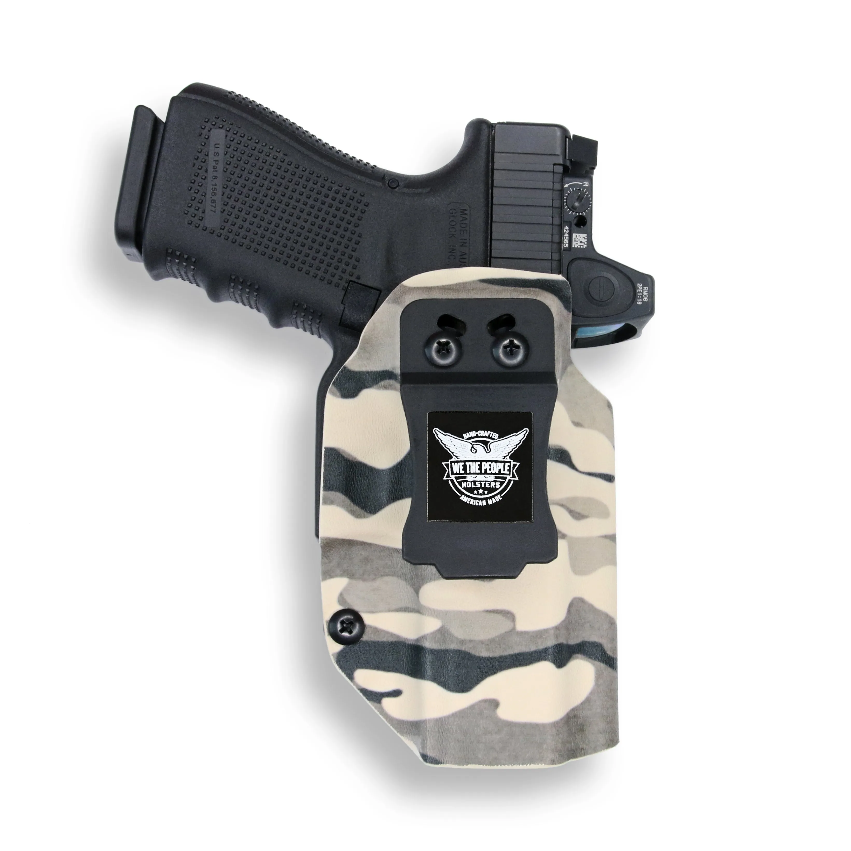 Smith & Wesson M&P 9C/40C / M2.0 3.5"/3.6" Compact Manual Safety Red Dot Optic Cut IWB Holster