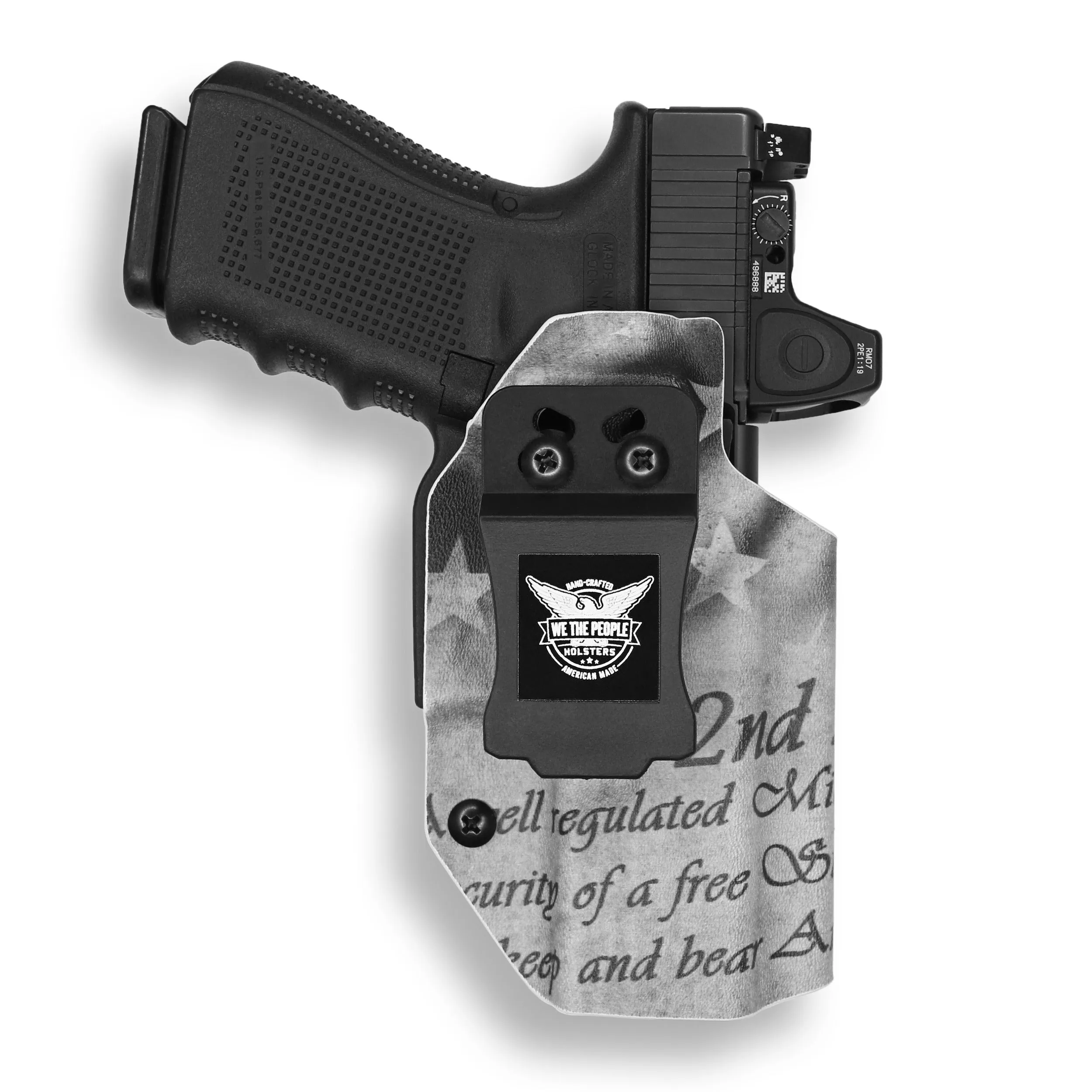 Smith & Wesson M&P 9C/40C / M2.0 3.5"/3.6" Compact Manual Safety Red Dot Optic Cut IWB Holster