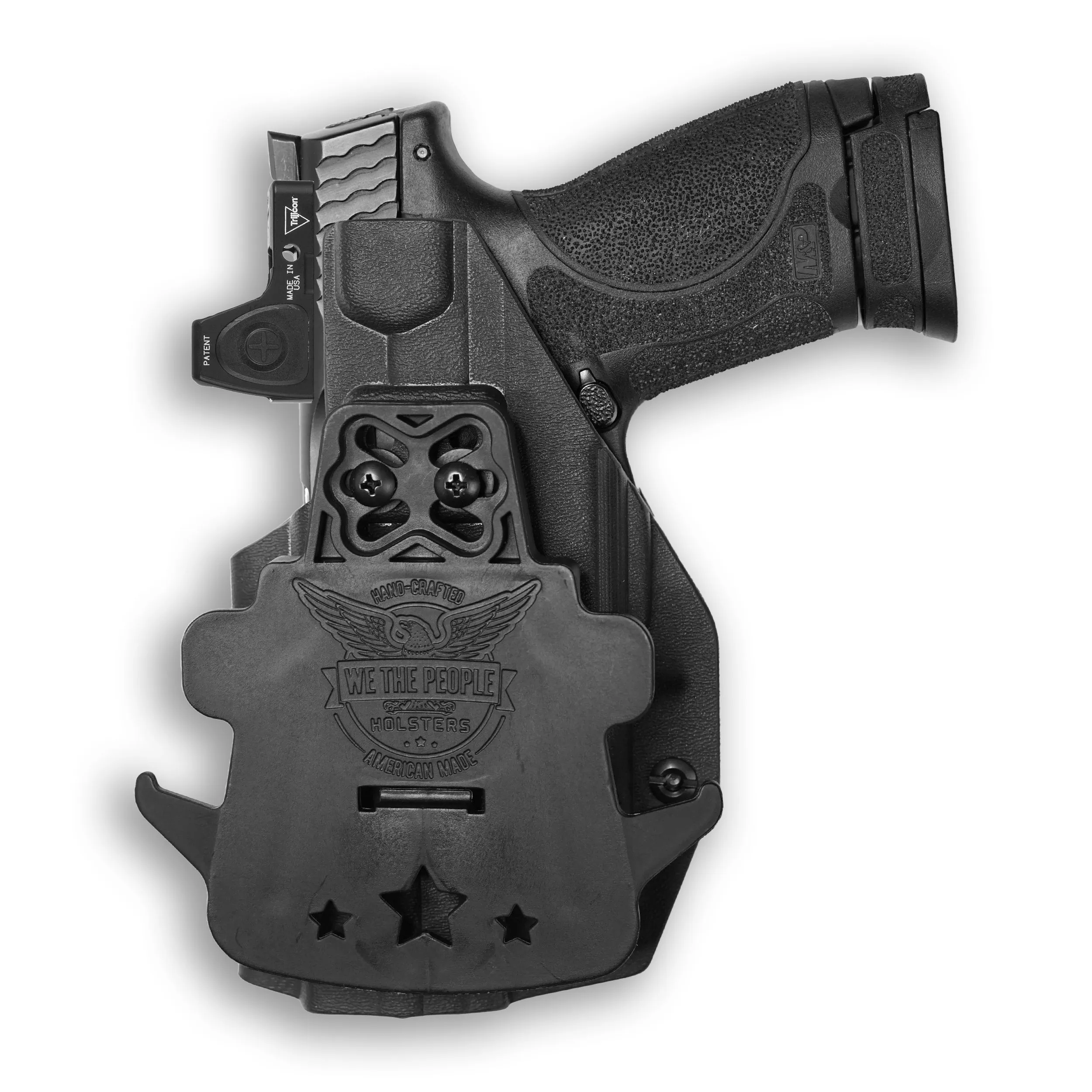 Smith & Wesson M&P 9C/40C / M2.0 3.5"/3.6" Compact Manual Safety with Streamlight TLR-7/7A/7X Light Red Dot Optic Cut OWB Holster