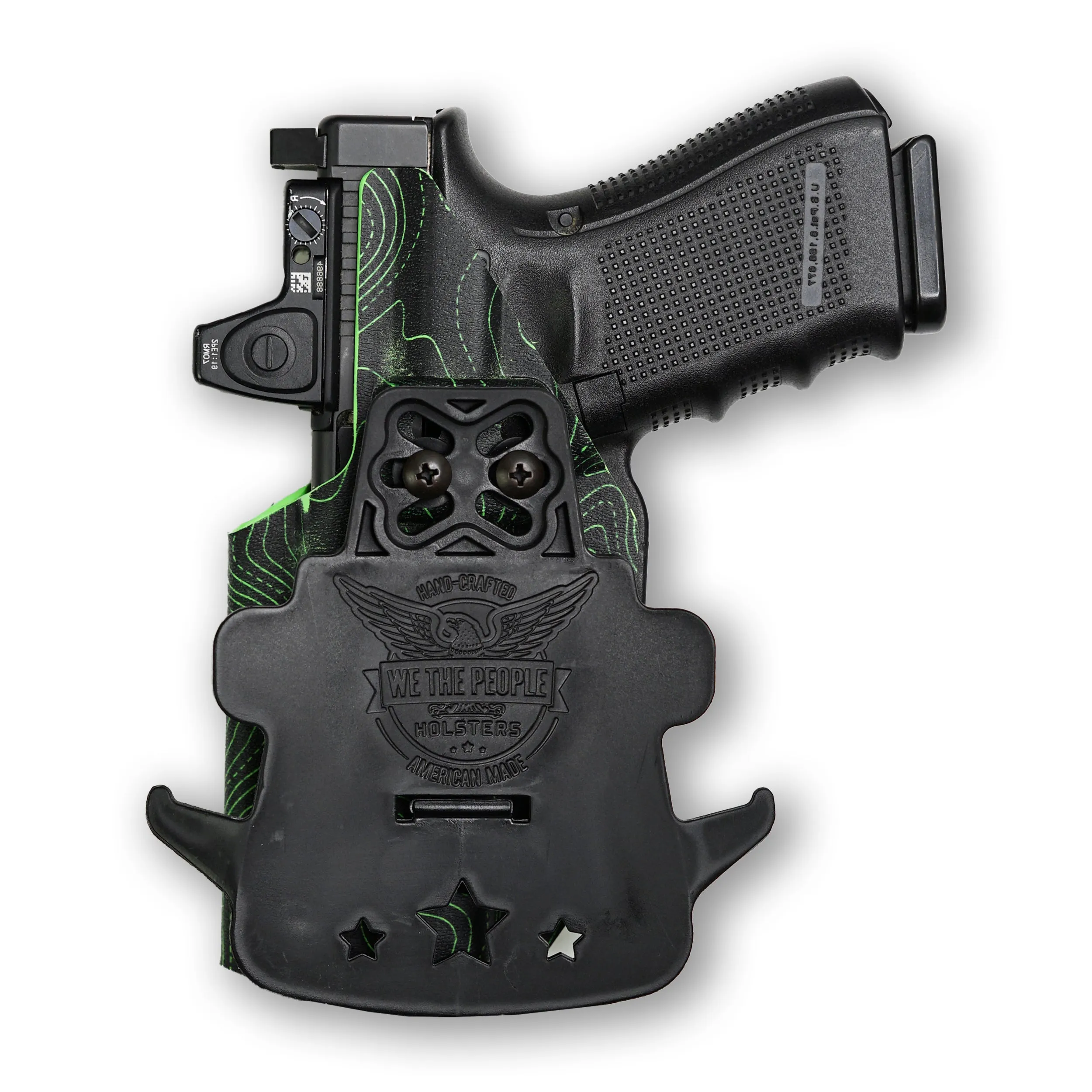 Smith & Wesson M&P 9C/40C / M2.0 3.5"/3.6" Compact Manual Safety with Streamlight TLR-7/7A/7X Light Red Dot Optic Cut OWB Holster