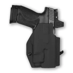 Smith & Wesson M&P 9C/40C / M2.0 3.5"/3.6" Compact Manual Safety with Streamlight TLR-7/7A/7X Light Red Dot Optic Cut OWB Holster