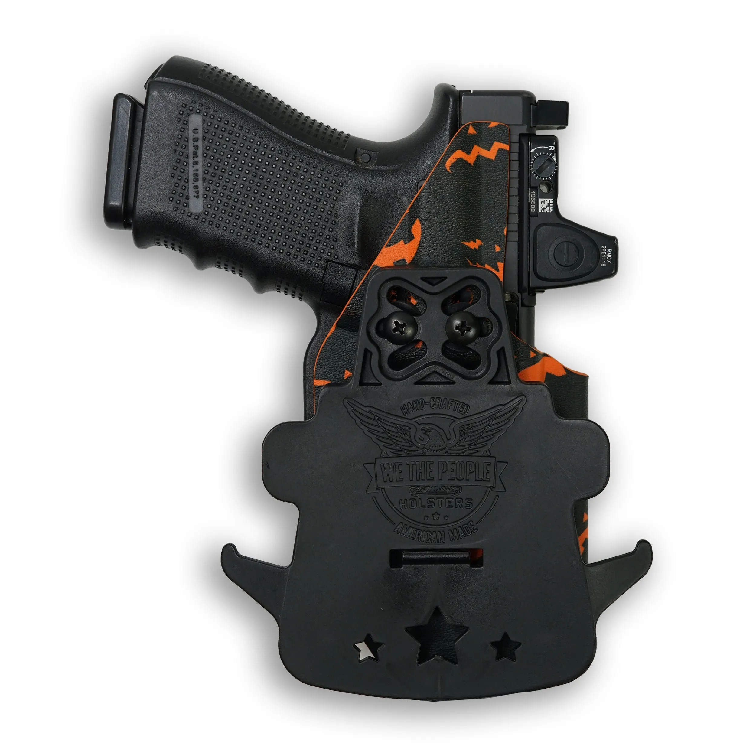 Smith & Wesson M&P 9C/40C / M2.0 3.5"/3.6" Compact Manual Safety with Streamlight TLR-7/7A/7X Light Red Dot Optic Cut OWB Holster