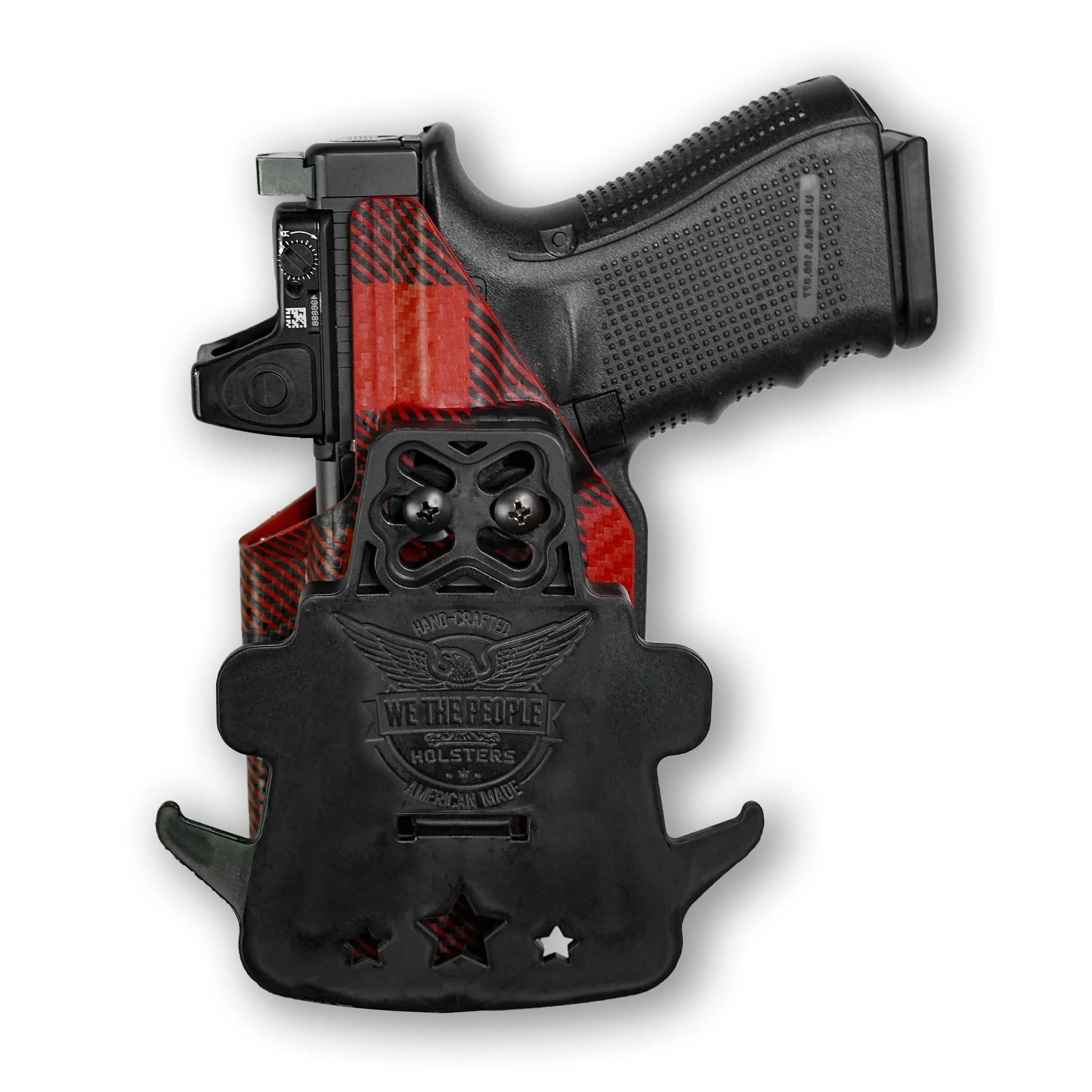 Smith & Wesson M&P 9C/40C / M2.0 3.5"/3.6" Compact Manual Safety with Streamlight TLR-7/7A/7X Light Red Dot Optic Cut OWB Holster