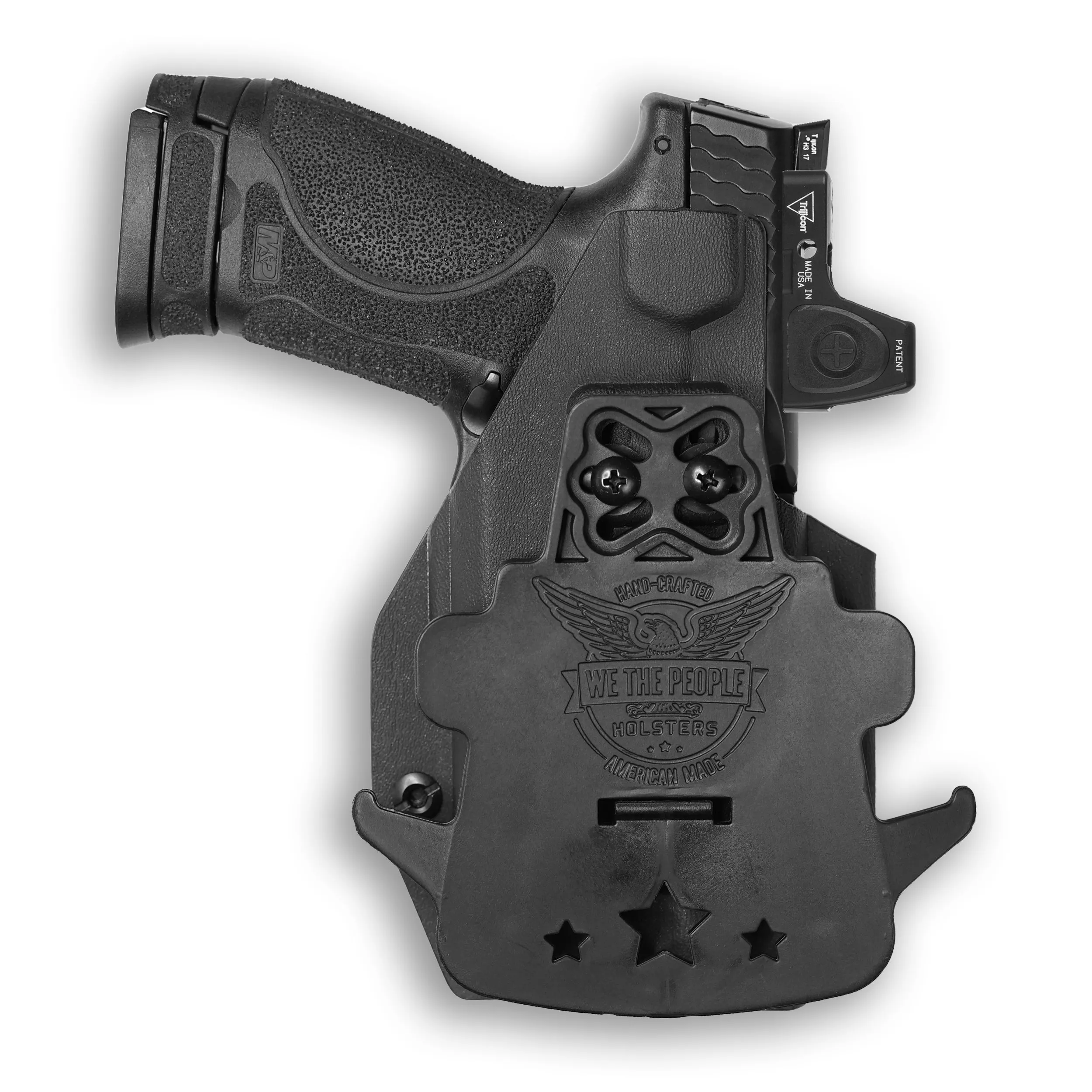 Smith & Wesson M&P 9C/40C / M2.0 3.5"/3.6" Compact Manual Safety with Streamlight TLR-7/7A/7X Light Red Dot Optic Cut OWB Holster