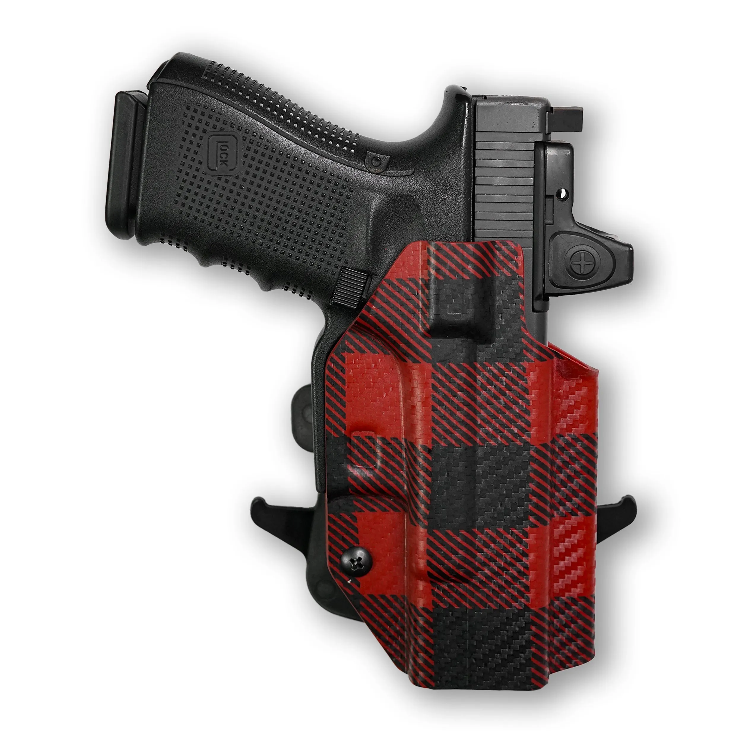 Smith & Wesson M&P 9C/40C / M2.0 3.5"/3.6" Compact Manual Safety with Streamlight TLR-7/7A/7X Light Red Dot Optic Cut OWB Holster