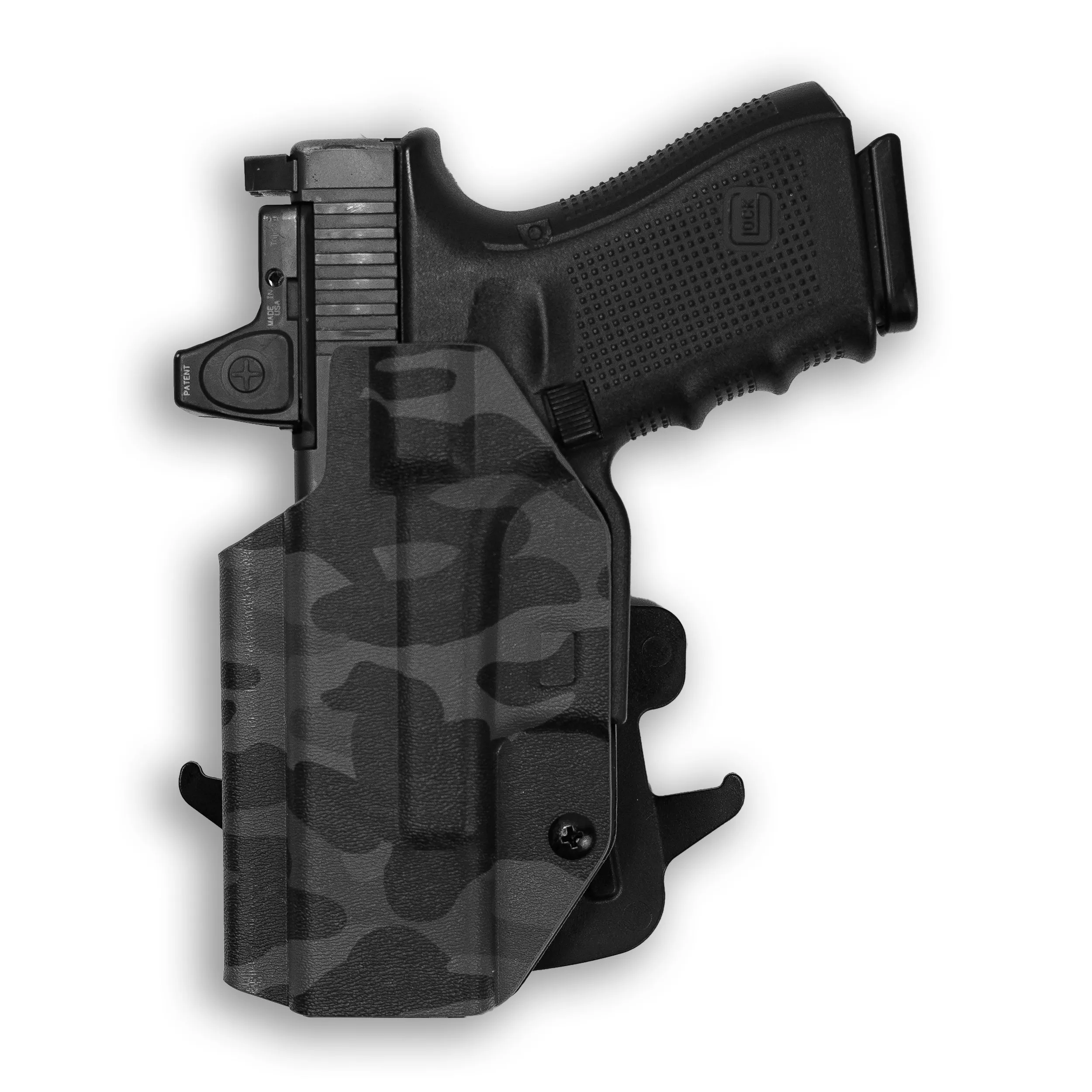 Smith & Wesson M&P 9C/40C / M2.0 3.5"/3.6" Compact Manual Safety with Streamlight TLR-7/7A/7X Light Red Dot Optic Cut OWB Holster