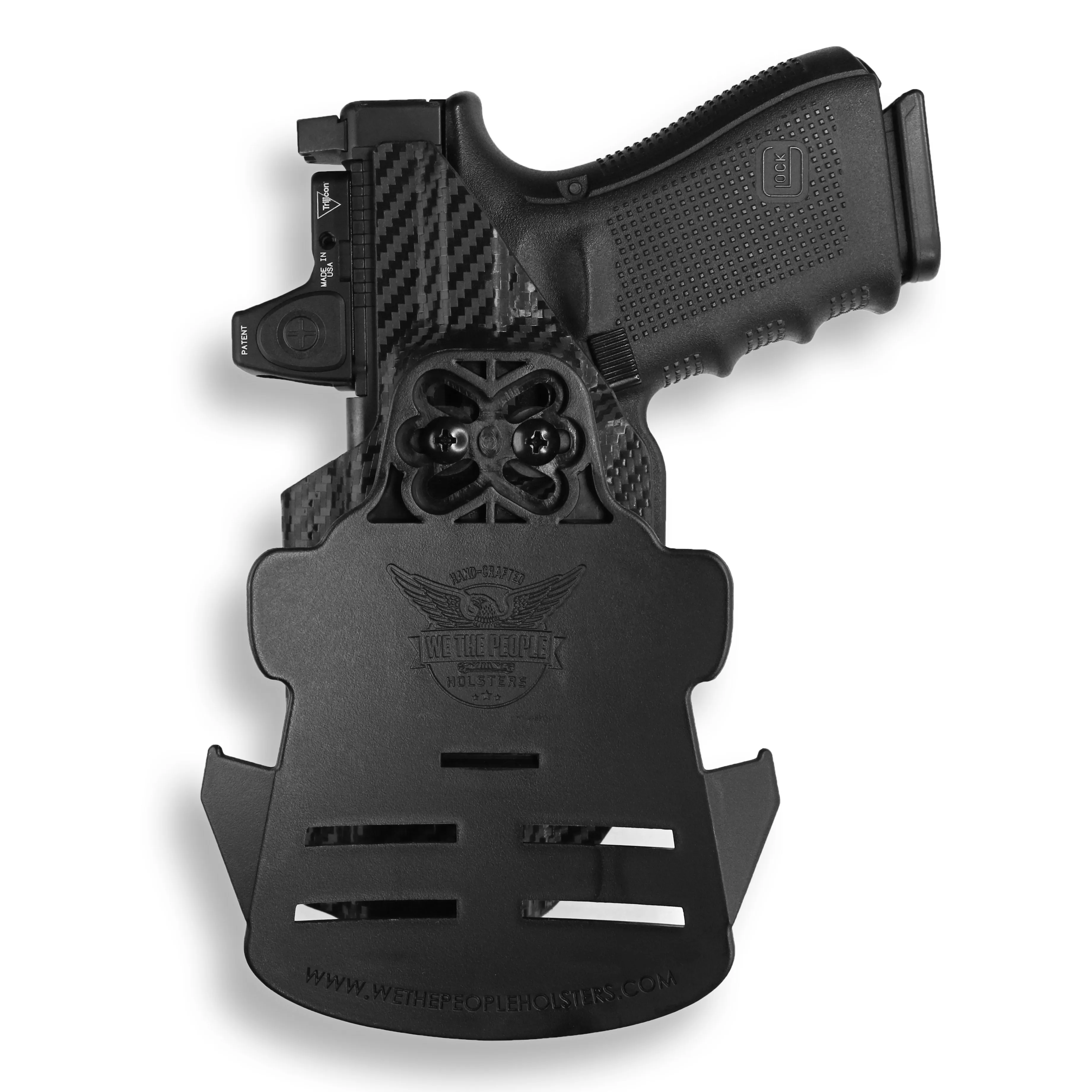 Smith & Wesson M&P 9C/40C / M2.0 3.5"/3.6" Compact Manual Safety with Streamlight TLR-7/7A/7X Light Red Dot Optic Cut OWB Holster