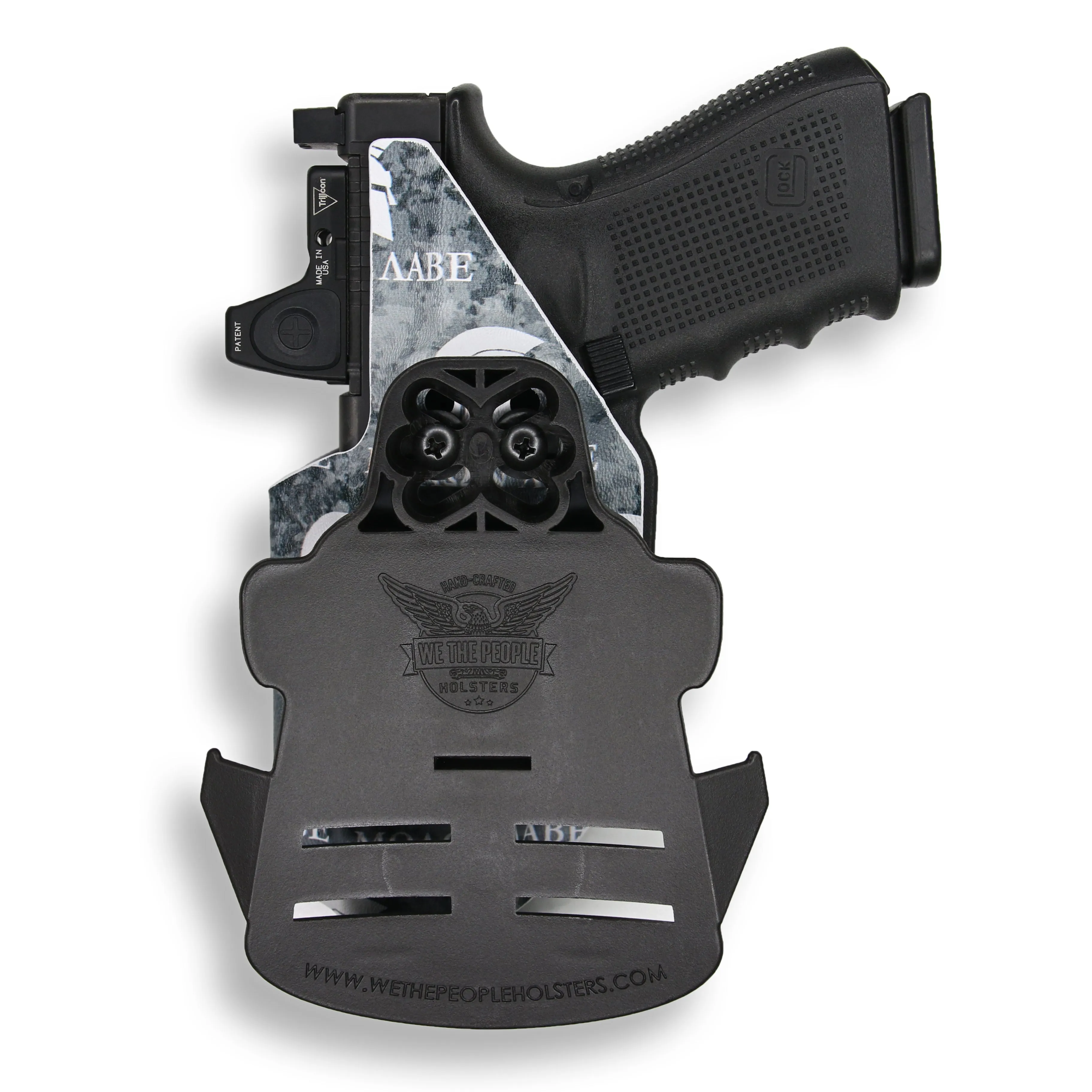 Smith & Wesson M&P 9C/40C / M2.0 3.5"/3.6" Compact Manual Safety with Streamlight TLR-7/7A/7X Light Red Dot Optic Cut OWB Holster