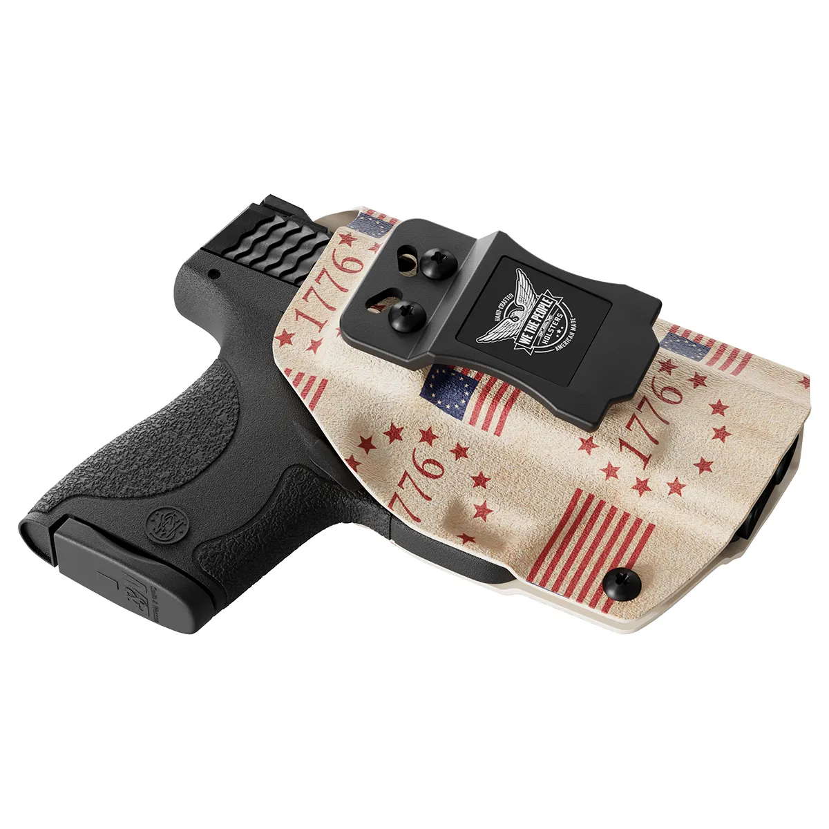 The Betsy Ross Flag Tribute to Independence Day 1776 Custom Printed Holster - IWB Kydex Holster