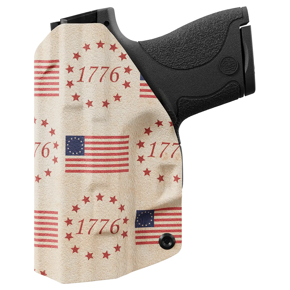 The Betsy Ross Flag Tribute to Independence Day 1776 Custom Printed Holster - IWB Kydex Holster