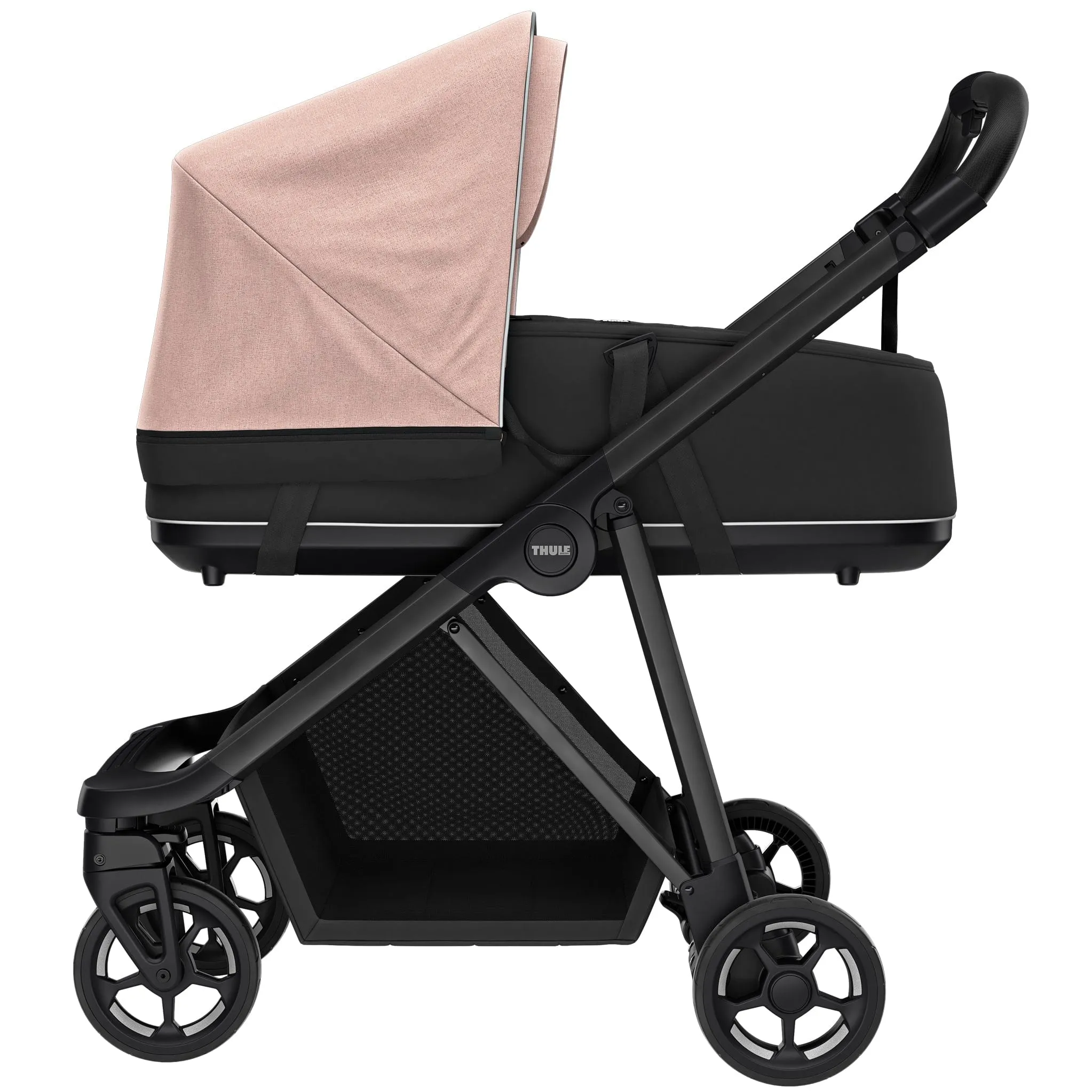 Thule Shine Misty Rose with Bassinet