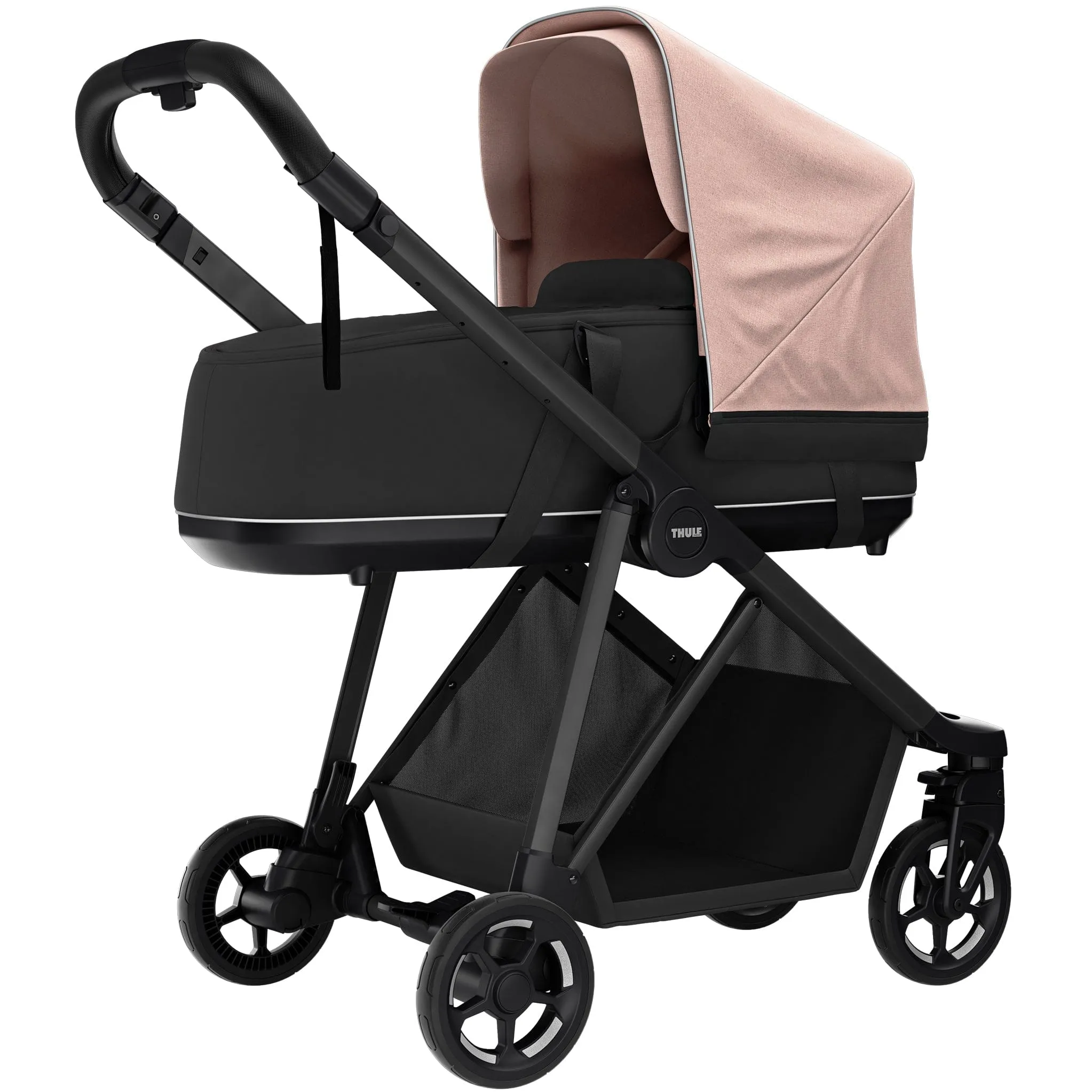 Thule Shine Misty Rose with Bassinet