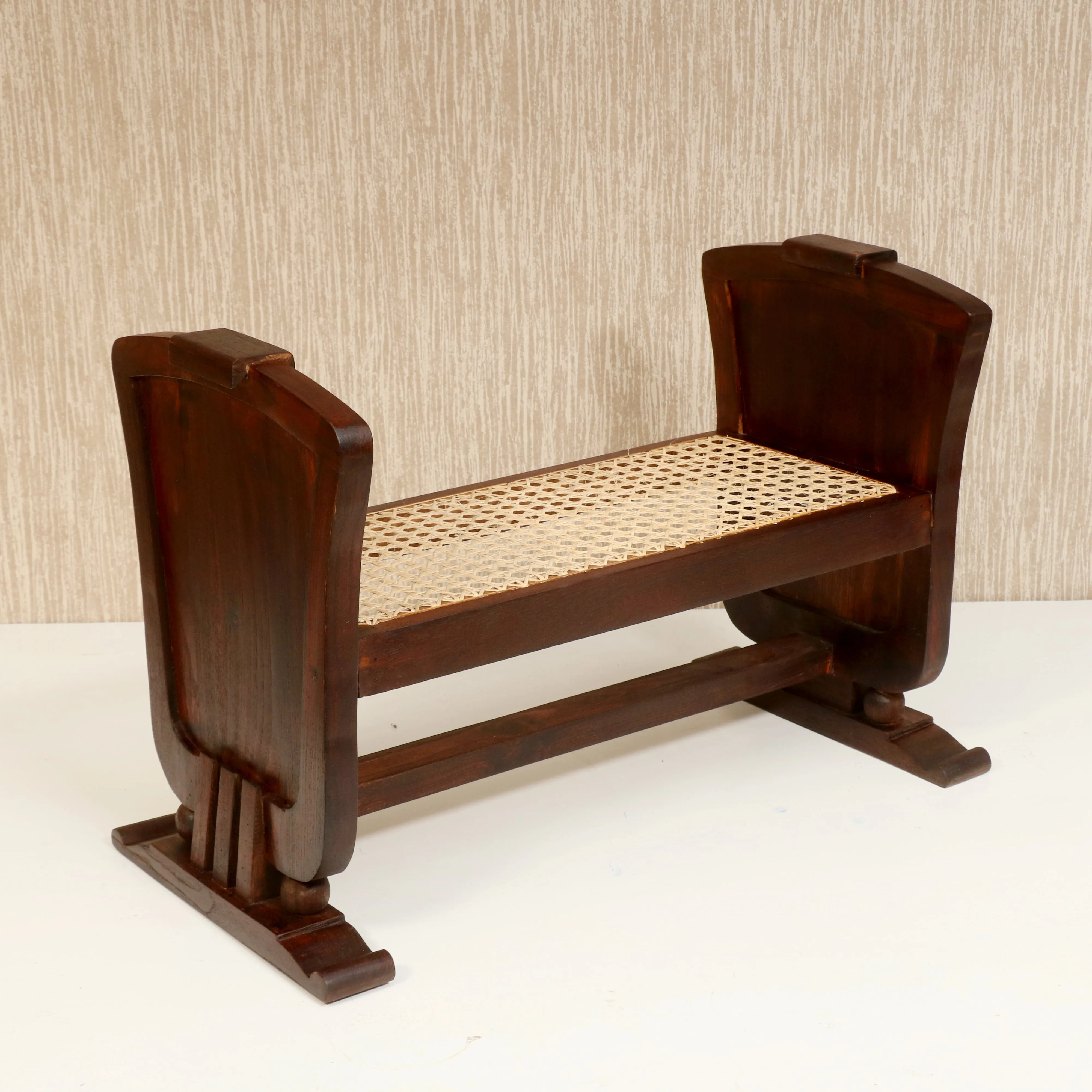 Traditional Cane Stool (Low Seating)