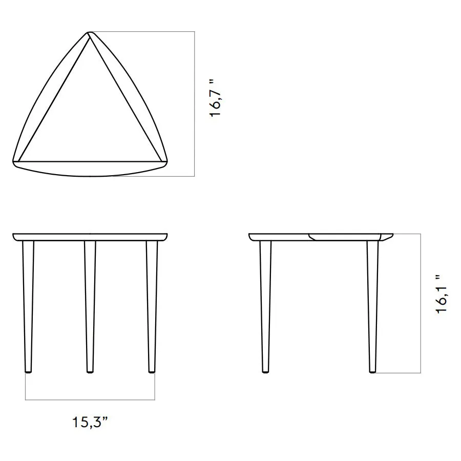 Umanoff Nesting Side Table