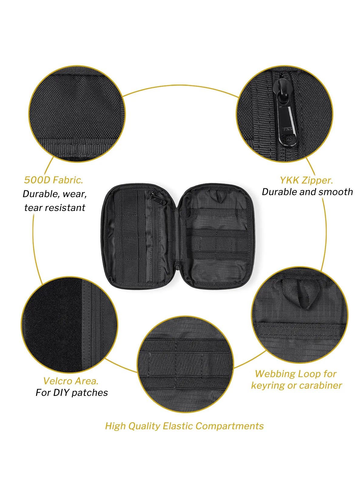 VE30 Molle Tool Pouch, Compact Belt Pouch