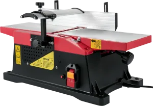 Vevor Woodworking Benchtop Jointer 6" with 1650W Motor 2000 RPM New