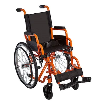 Ziggo 12" Wheelchair, Orange